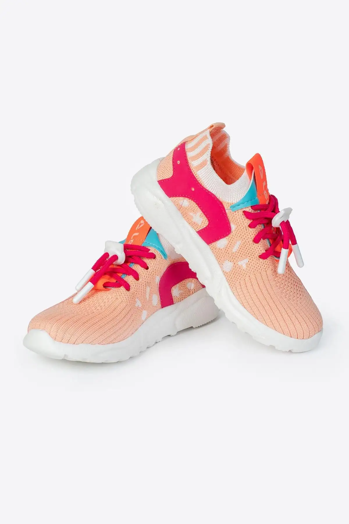 کفش اسپرت بچه گانه کتانی شیک رنگارنگ آیدا - 378 کفش اسپرت بچه گانه کتانی شیک رنگارنگ آیدا - 378