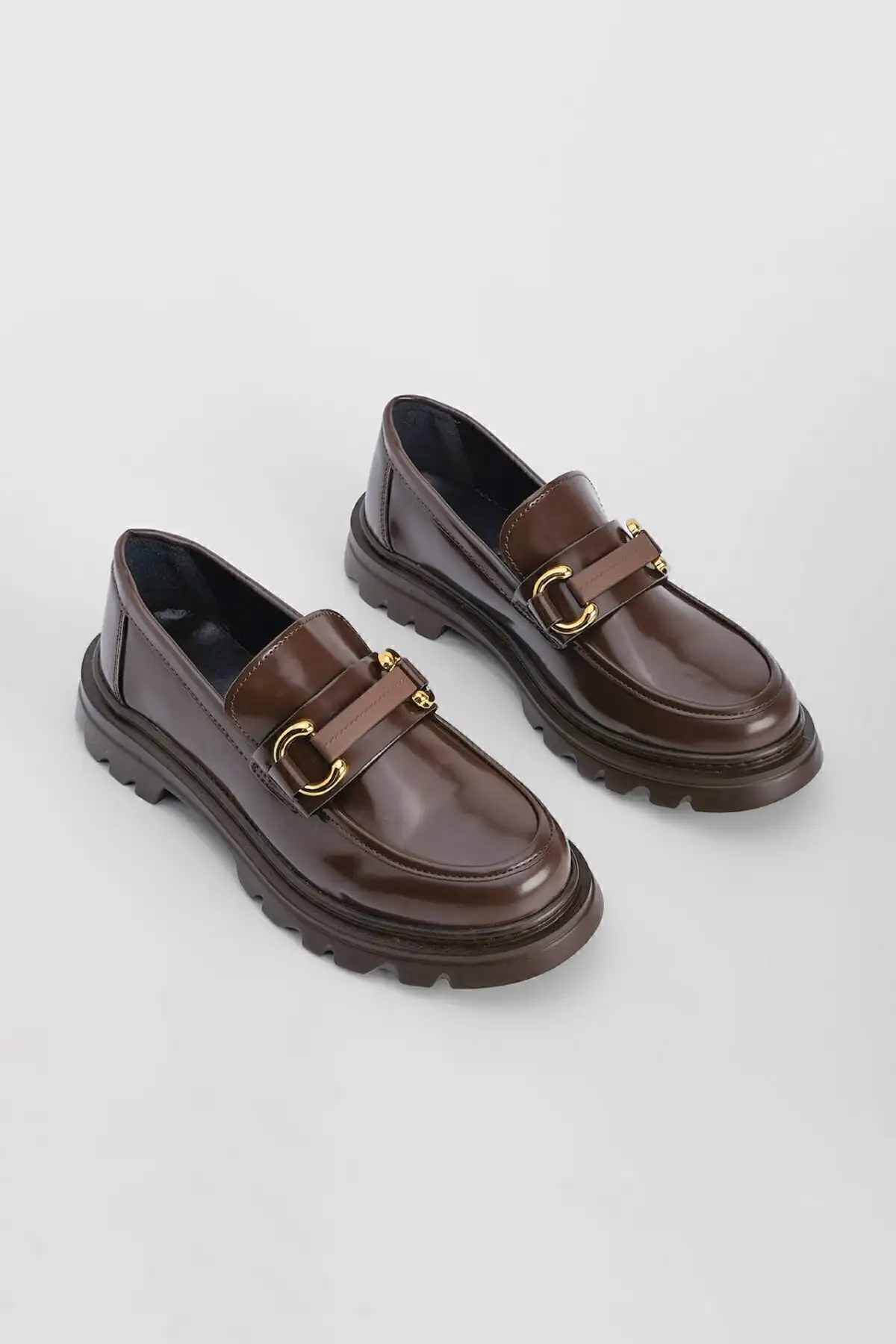 کفش راحتی زنانه با کف بلند زنانه Kinles Brown - 1280 کفش راحتی زنانه با کف بلند زنانه Kinles Brown - 1280