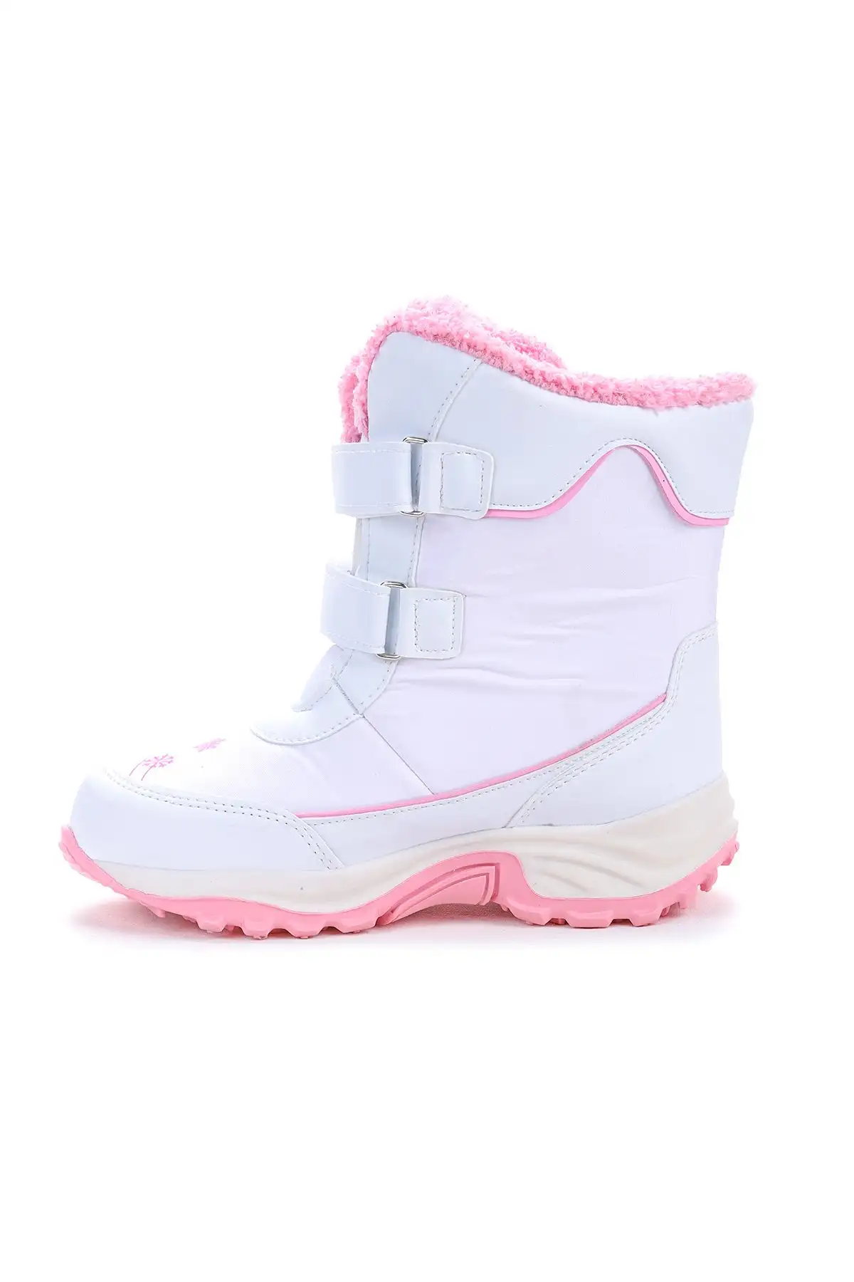 چکمه های برفی دخترانه کارتنی مدل Velcro مقاوم در برابر آب سرد - 1345 چکمه های برفی دخترانه کارتنی مدل Velcro مقاوم در برابر آب سرد - 1345