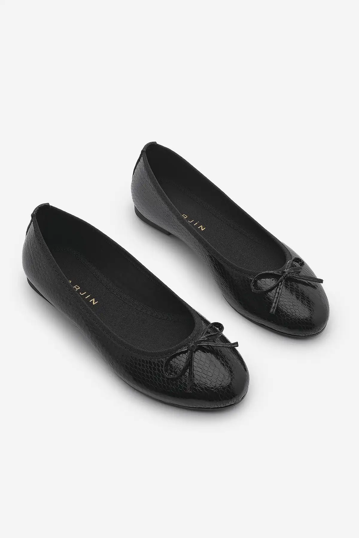 کفش بالرین زنانه با پنجه گرد بالرینا فلت آدوسا سیاه - 831 کفش بالرین زنانه با پنجه گرد بالرینا فلت آدوسا سیاه - 831