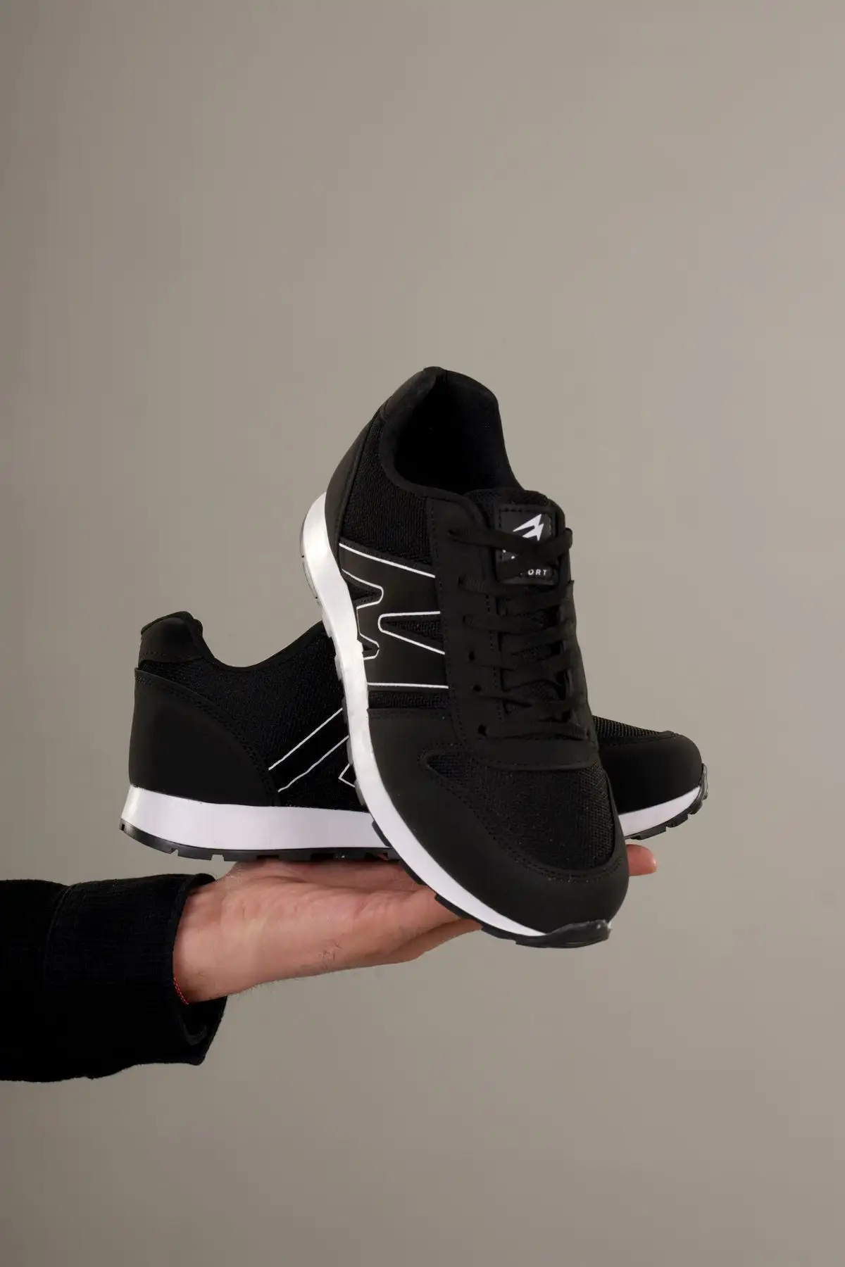 کفش ورزشی کتانی راحت تنفسی و انعطاف پذیر بنددار وسط پدیک مفید - 473 کفش ورزشی کتانی راحت تنفسی و انعطاف پذیر بنددار وسط پدیک مفید - 473