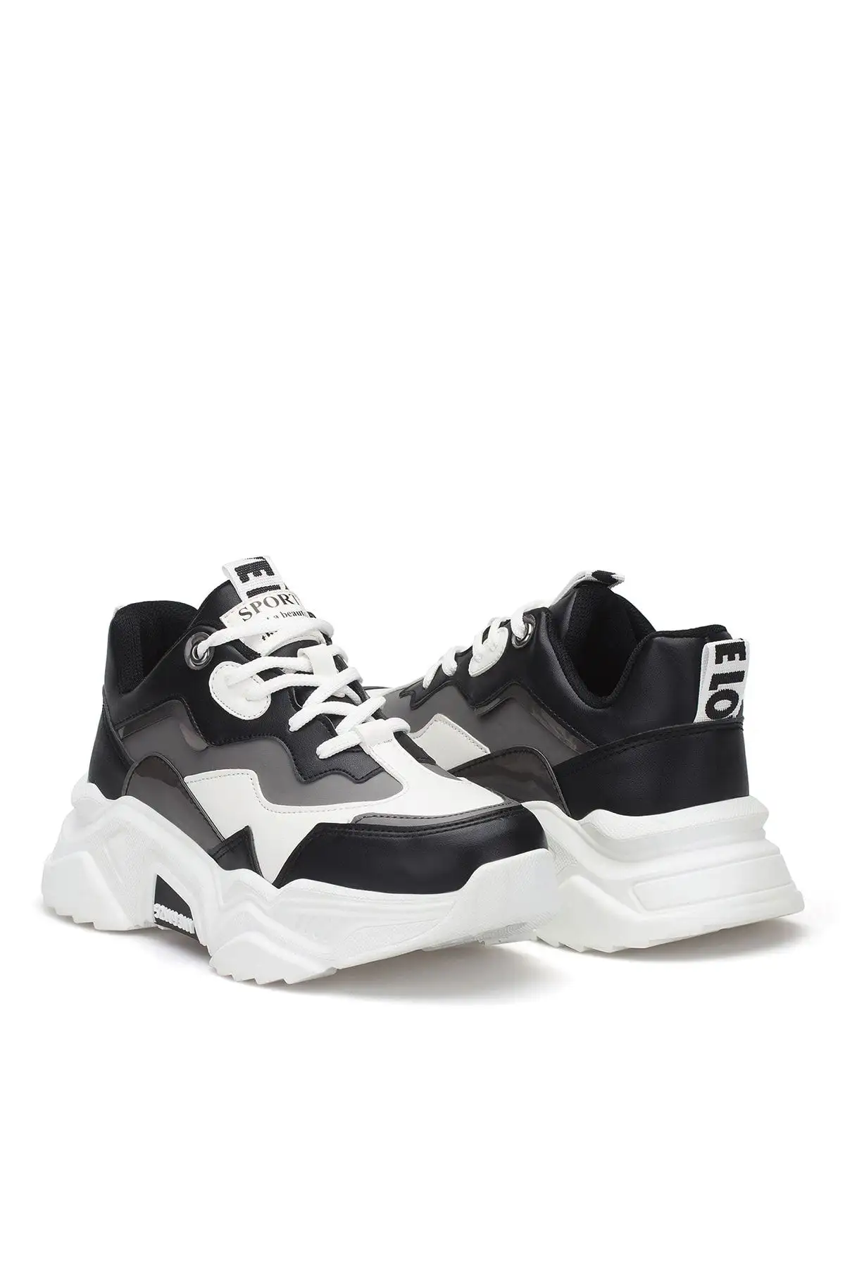 کفش کتانی مشکی دودی زنانه - 27 کفش کتانی مشکی دودی زنانه - 27