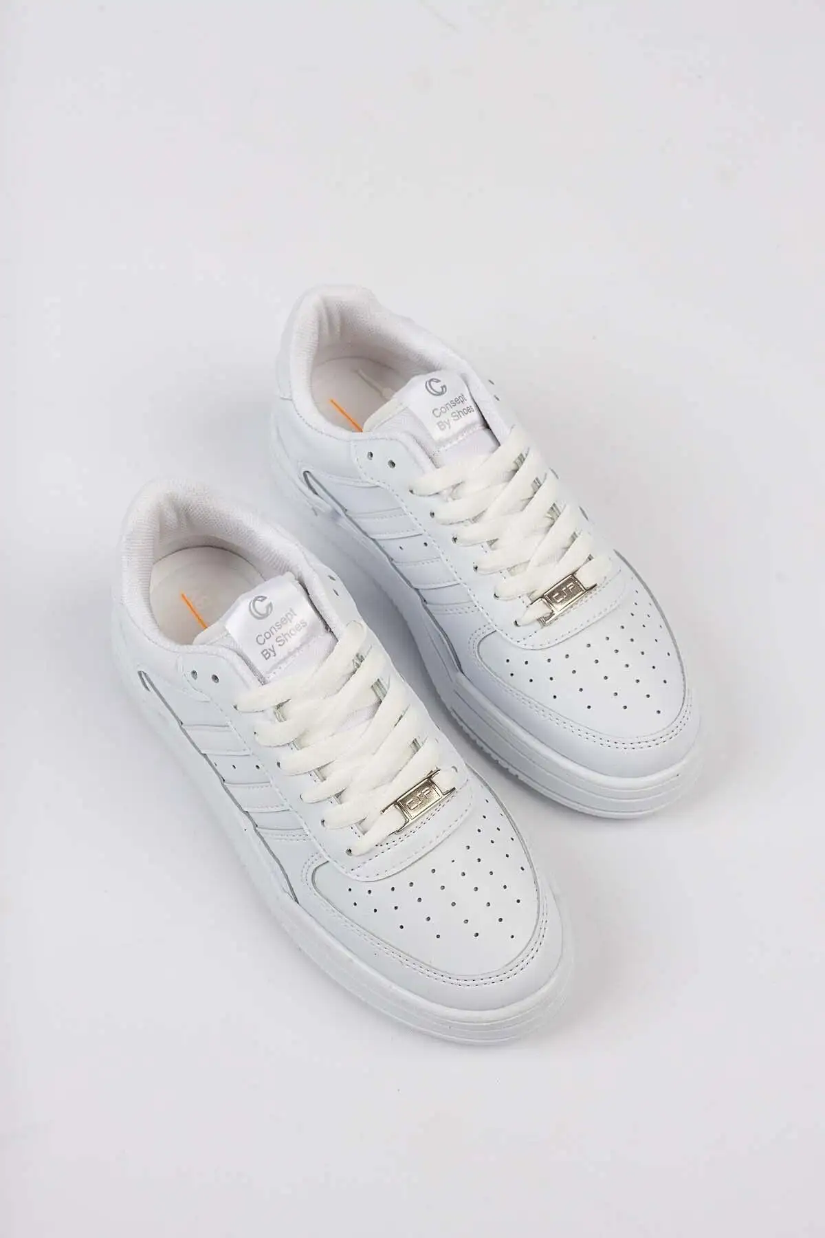 کفش ورزشی کتانی سبک انعطاف پذیر ارتوپدی تضمینی Unisex سفید سفید - 225