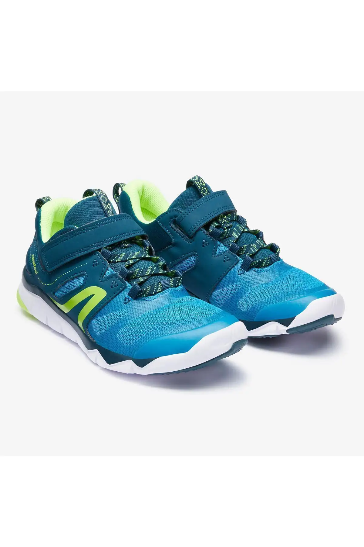 کفش ورزشی بچه گانه زرد آبی Velcro Pw 540 Jr - 374 کفش ورزشی بچه گانه زرد آبی Velcro Pw 540 Jr - 374