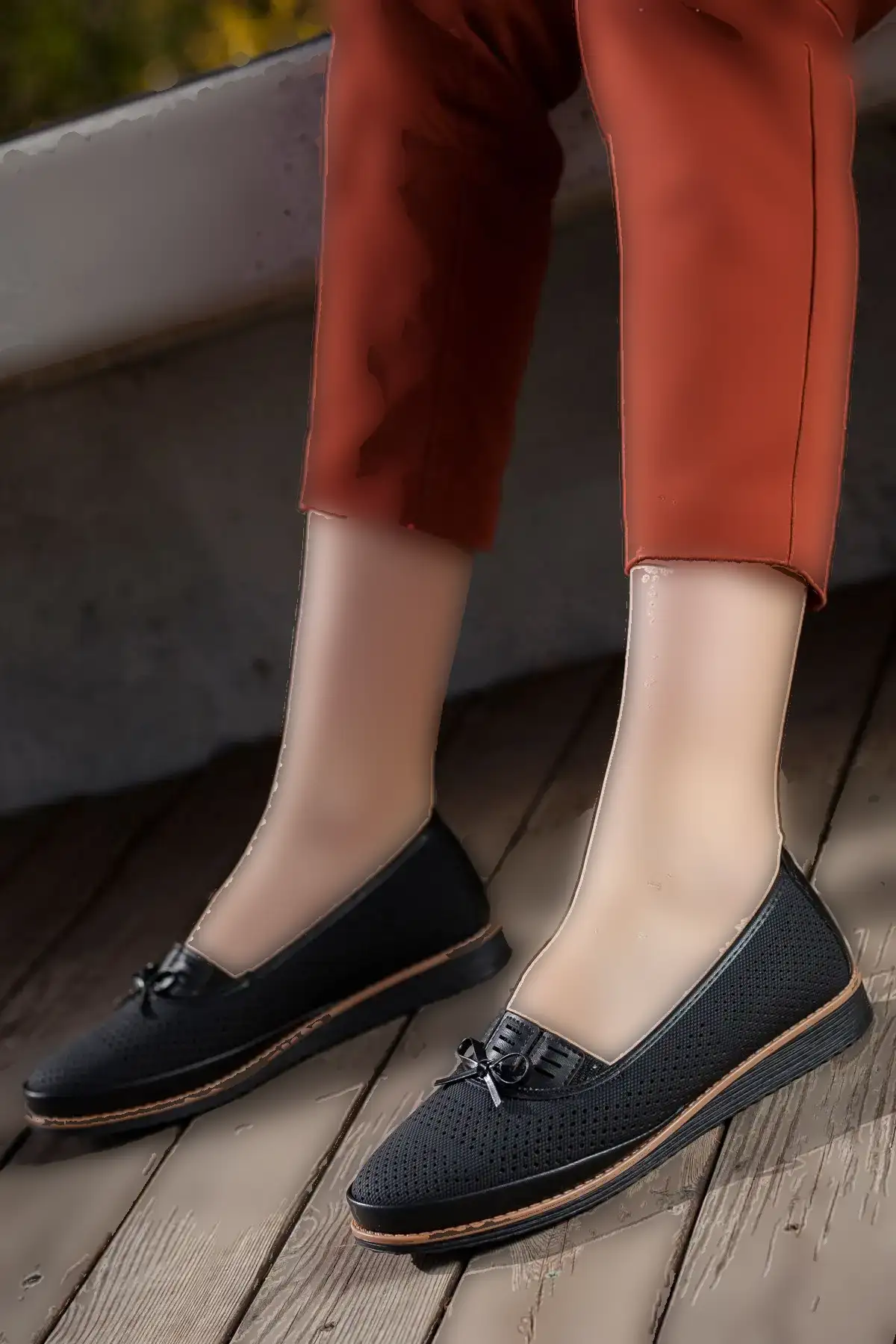 کفش تخت زنانه روزانه D191 - 1183 کفش تخت زنانه روزانه D191 - 1183