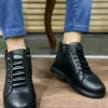 چکمه های زیپ دار مردانه ضامن دار زمستانی M226 - 490