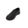 کفش مردانه چرم طبیعی فوق العاده راحت مشکی دیلی کفش Bva-2 - 488