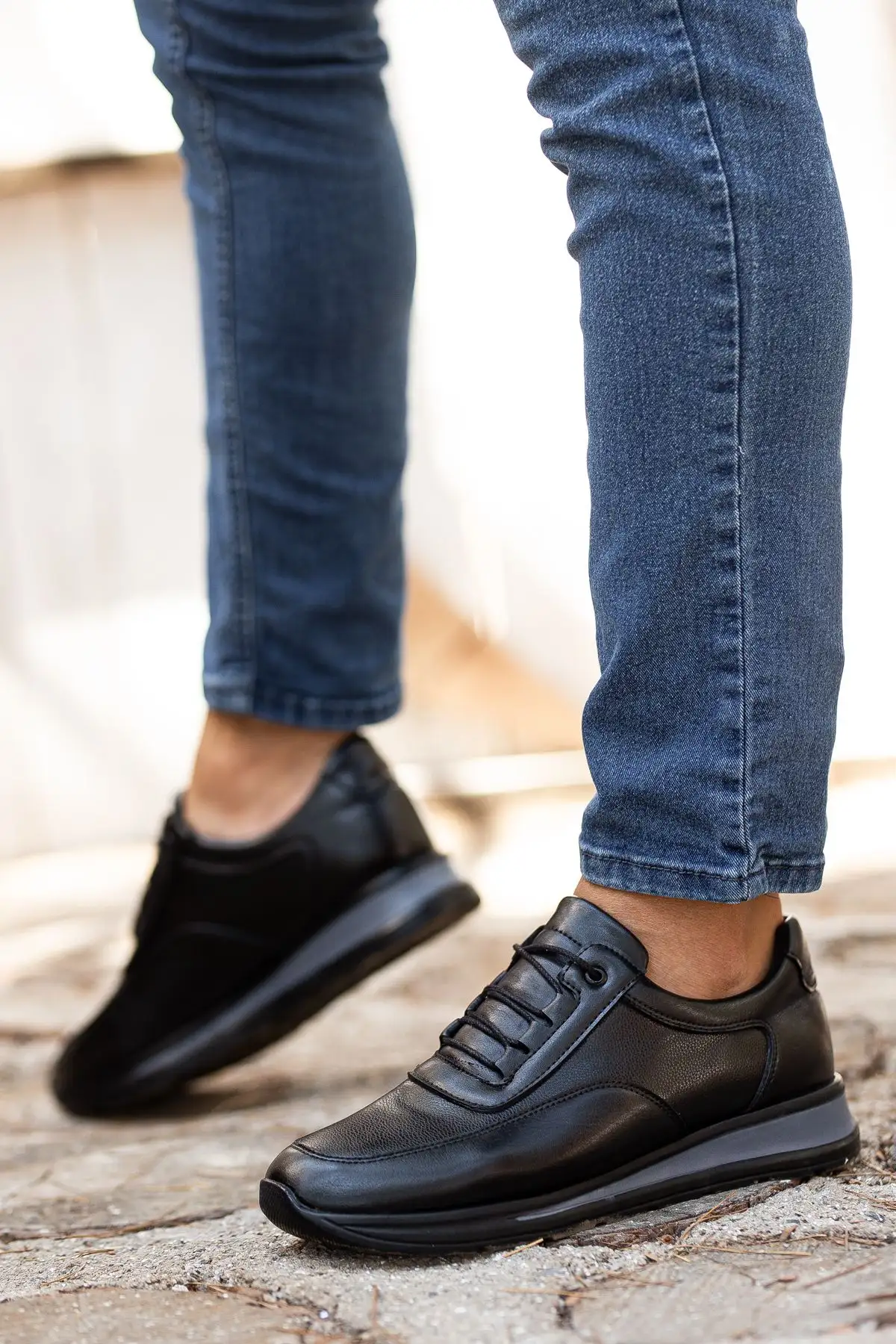 کفش گارانتی کلاسیک مردانه ارتوپدی روزانه D0315 - 502 کفش گارانتی کلاسیک مردانه ارتوپدی روزانه D0315 - 502