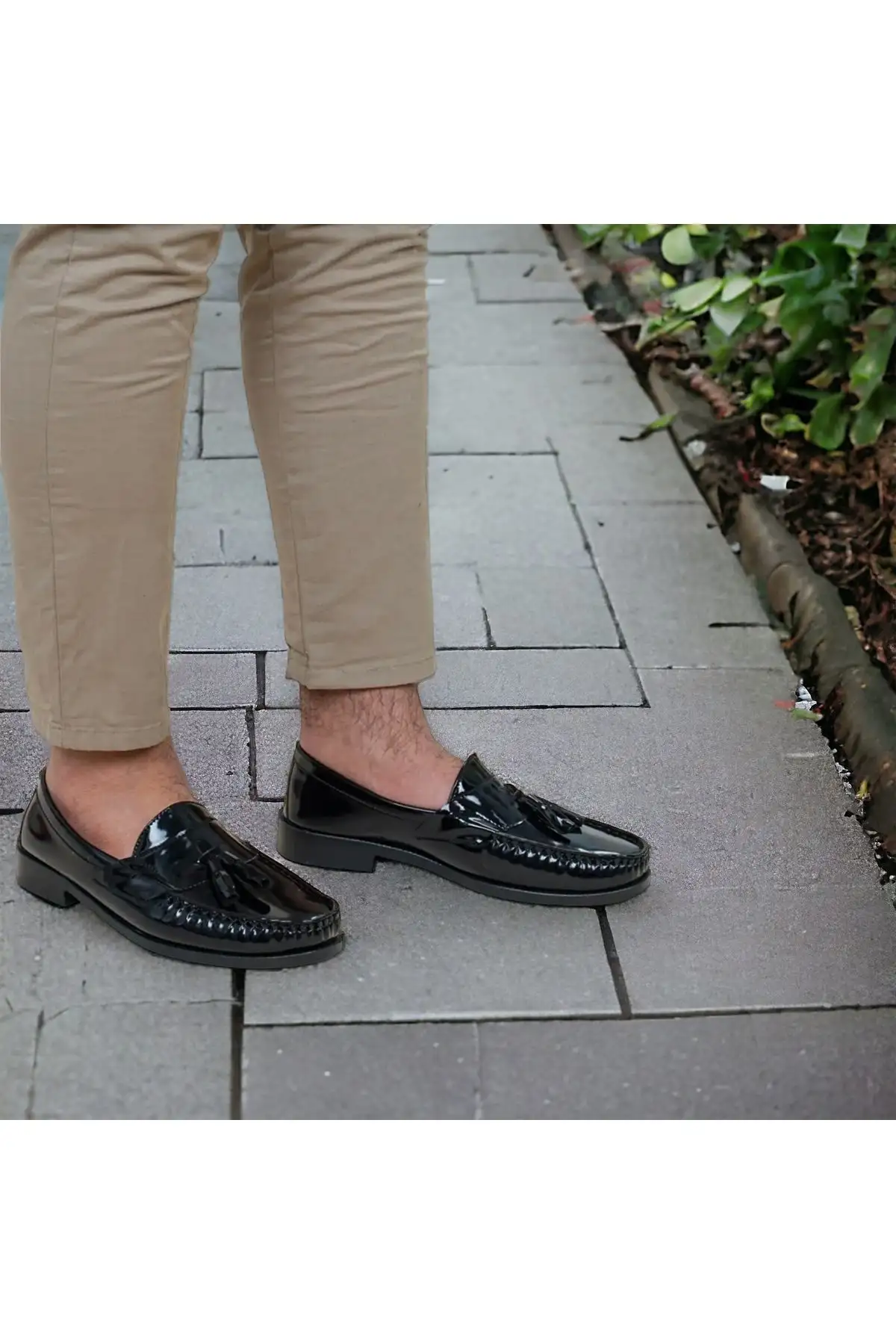 کفش مردانه کلاسیک Corcik چرم مشکی Erenim 36-44 - 682