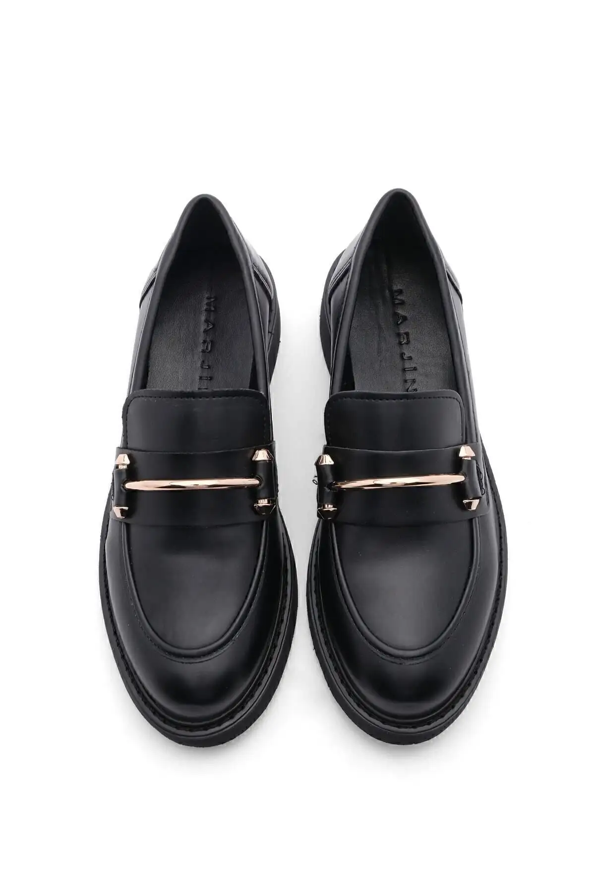 کفش زنانه کت و شلواری زنانه سگک روزانه Forye Black - 851 کفش زنانه کت و شلواری زنانه سگک روزانه Forye Black - 851