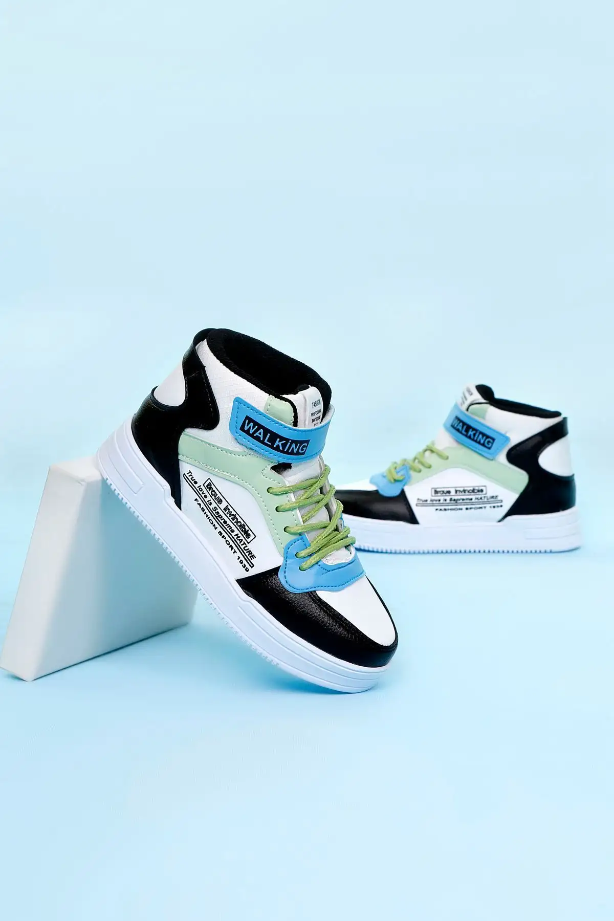 کفش ورزشی بچه گانه کفش ورزشی راحت انعطاف پذیر و قابل تنفس یونیسکس با کیفیت Lace-Up Mid-Pedic - 145 کفش ورزشی بچه گانه کفش ورزشی راحت انعطاف پذیر و قابل تنفس یونیسکس با کیفیت Lace-Up Mid-Pedic - 145