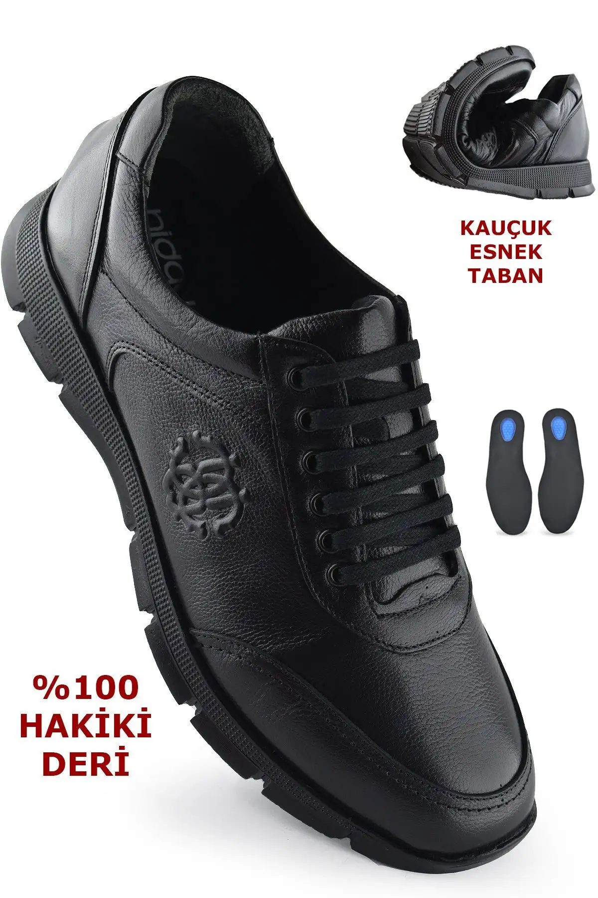 کفش مردانه زمستانی چرم اصل 405 زیره لاستیکی کامل ارتوپدی بدون لغزش - 660 کفش مردانه زمستانی چرم اصل 405 زیره لاستیکی کامل ارتوپدی بدون لغزش - 660