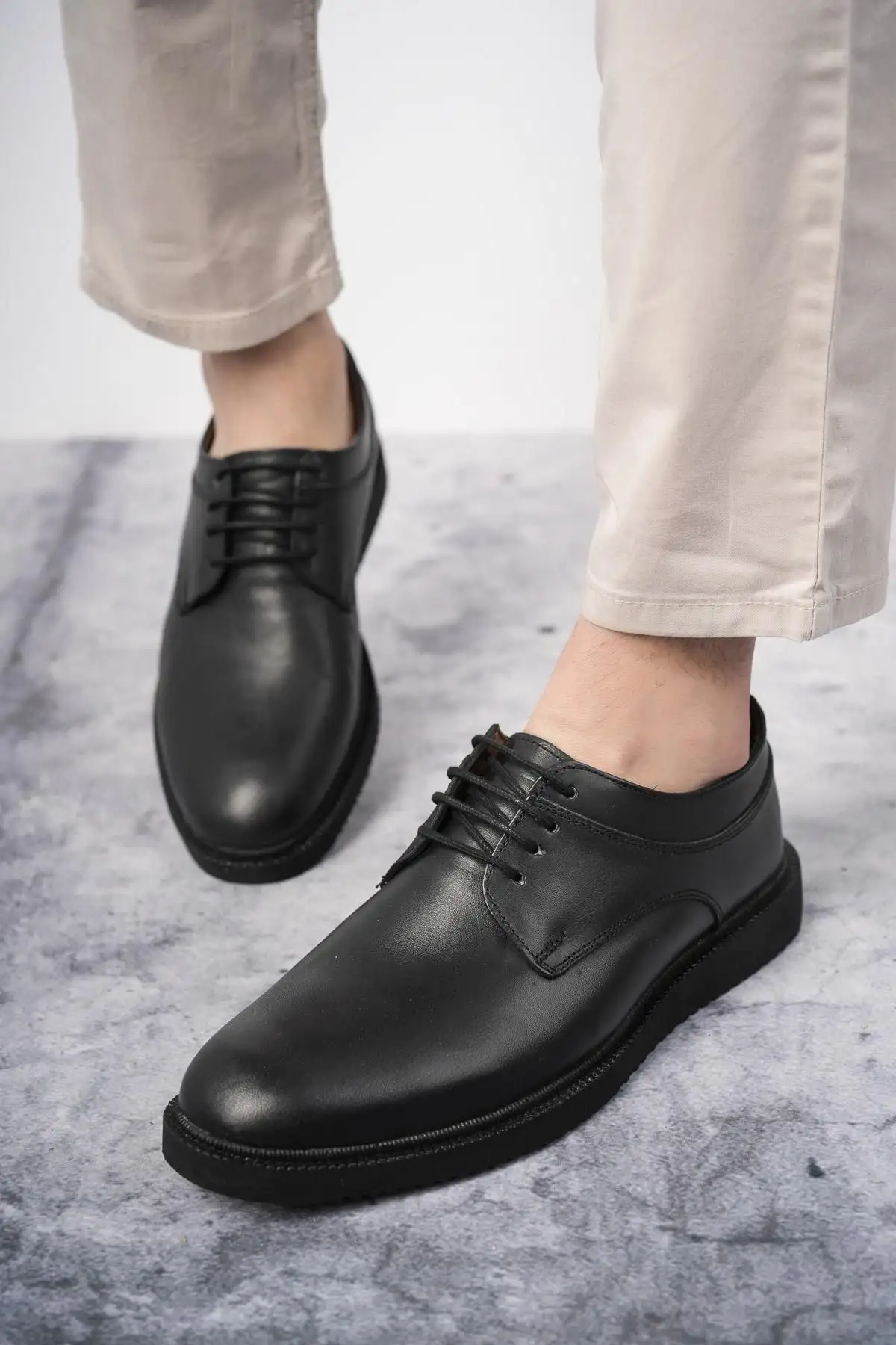 کفش راحتی چرم اصل کلاسیک روزانه مردانه مارسل تضمینی - 535 کفش راحتی چرم اصل کلاسیک روزانه مردانه مارسل تضمینی - 535