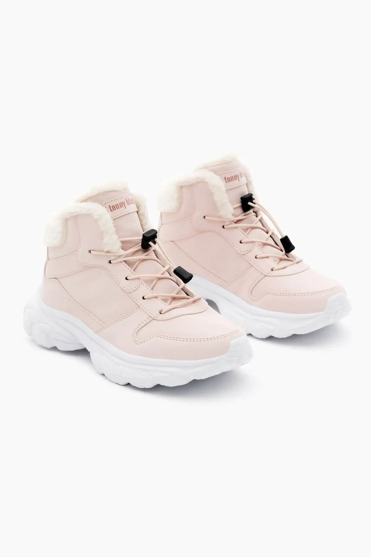 چکمه های فیلون پودری یونیسکس بچه گانه با کفی خزدار و بند لاستیکی - 199 چکمه های فیلون پودری یونیسکس بچه گانه با کفی خزدار و بند لاستیکی - 199