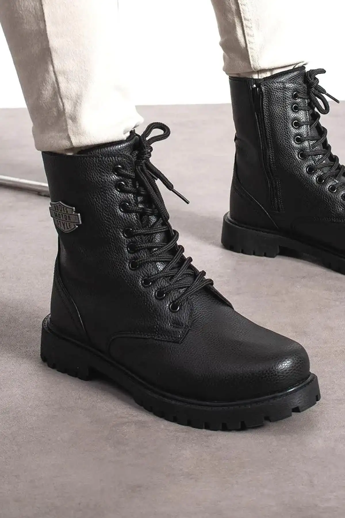 چکمه مردانه Crn-1500 کفش کوهنوردی زمستانی تضمینی - 506 چکمه مردانه Crn-1500 کفش کوهنوردی زمستانی تضمینی - 506