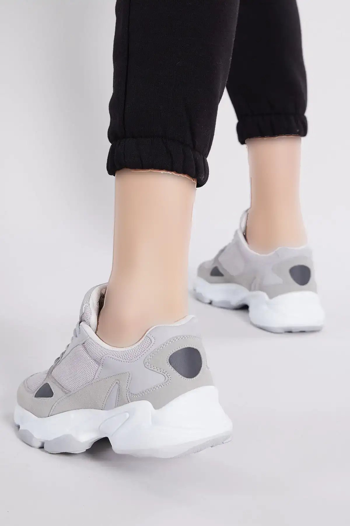 کفش اسپرت یونیسکس خاکستری زهر - 248