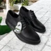 مشکی، توری، چرم کلاسیک، کفش مردانه، - شیک و با کیفیت، شماره 37 38 39 40 41 42 43 44 - 650