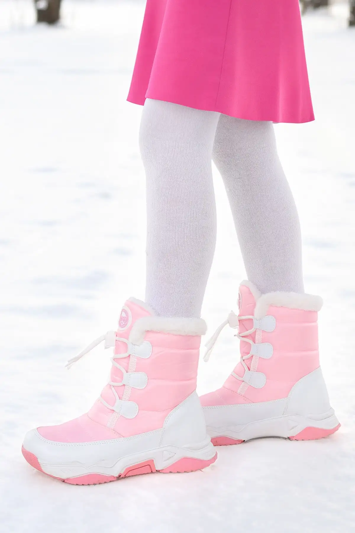 چکمه های برفی دخترانه بند دار آلیسون - 1352 چکمه های برفی دخترانه بند دار آلیسون - 1352