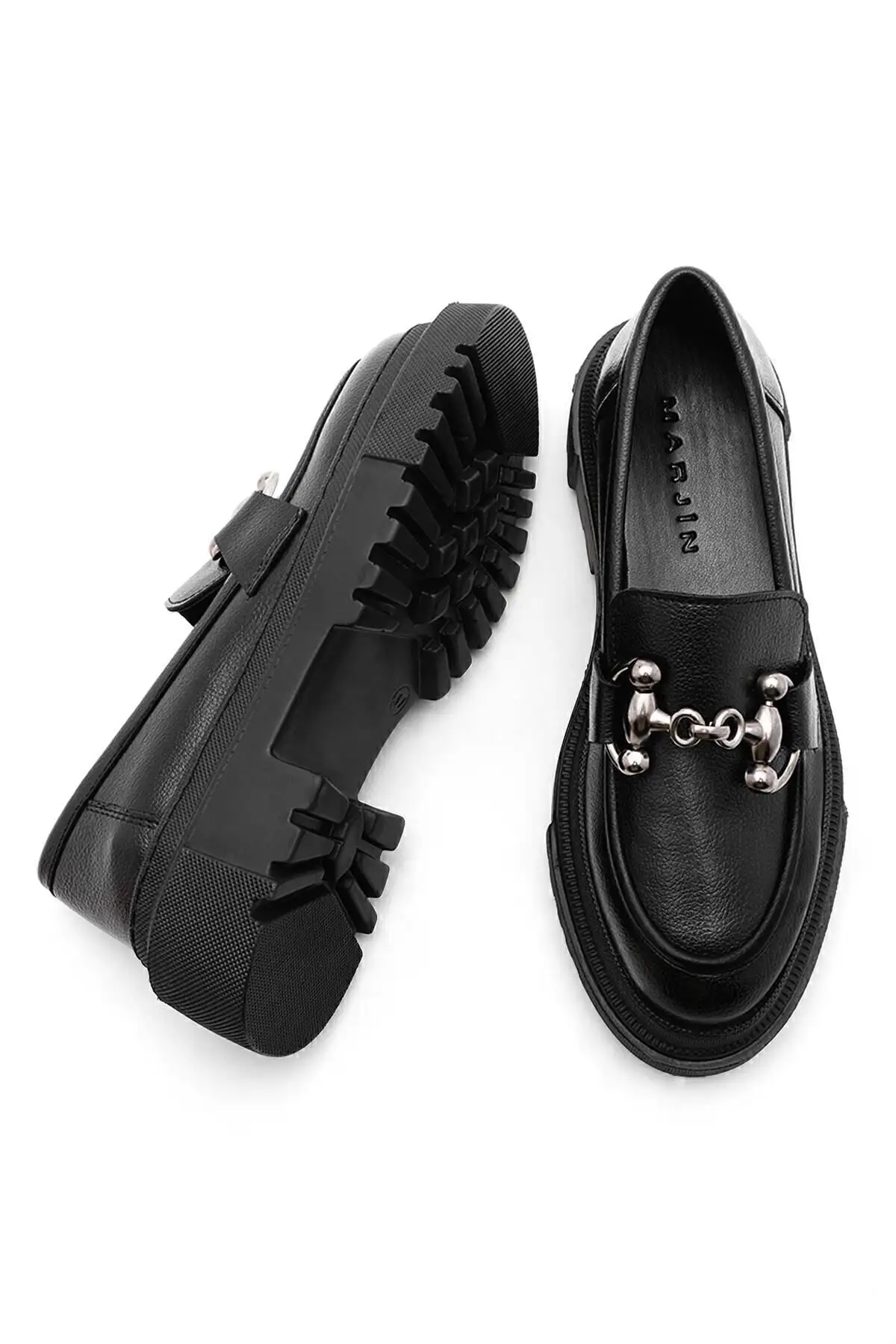 کفش راحتی زنانه با زیره ضخیم کفش راحتی Forela مشکی - 827 کفش راحتی زنانه با زیره ضخیم کفش راحتی Forela مشکی - 827