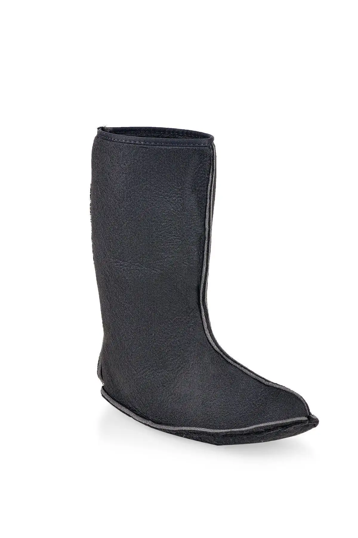 چکمه های برفی مردانه مشکی ضد آب Eva Sole Hunter Fisherman Biker Courier Rain Snow Boots با جوراب حرارتی - 1132 چکمه های برفی مردانه مشکی ضد آب Eva Sole Hunter Fisherman Biker Courier Rain Snow Boots با جوراب حرارتی - 1132