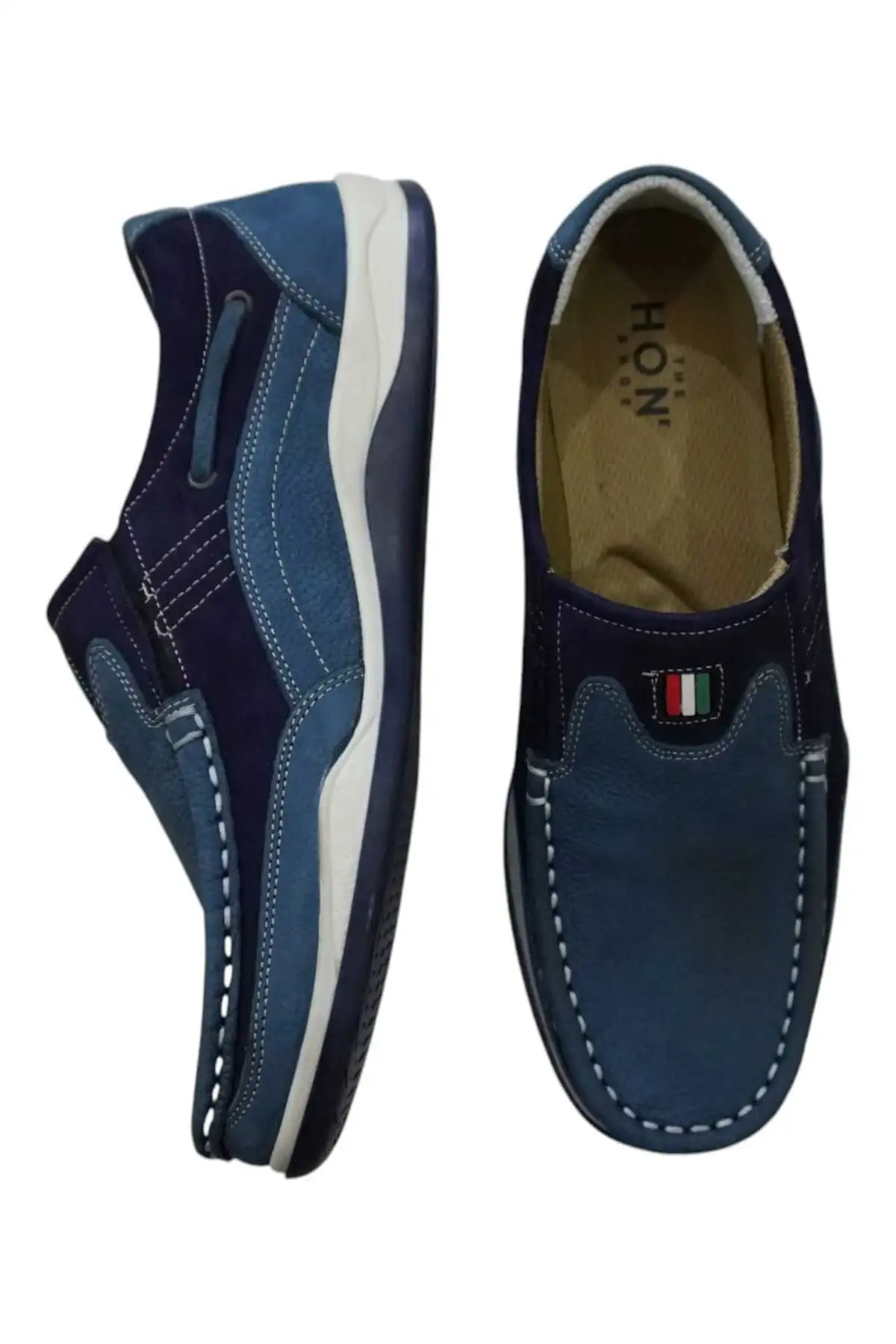 کفش مردانه گاه به گاه روزانه چرم اصل نوبوک، کفش کلاسیک زیره ارتوپدی (مدل AU01) - 699 کفش مردانه گاه به گاه روزانه چرم اصل نوبوک، کفش کلاسیک زیره ارتوپدی (مدل AU01) - 699