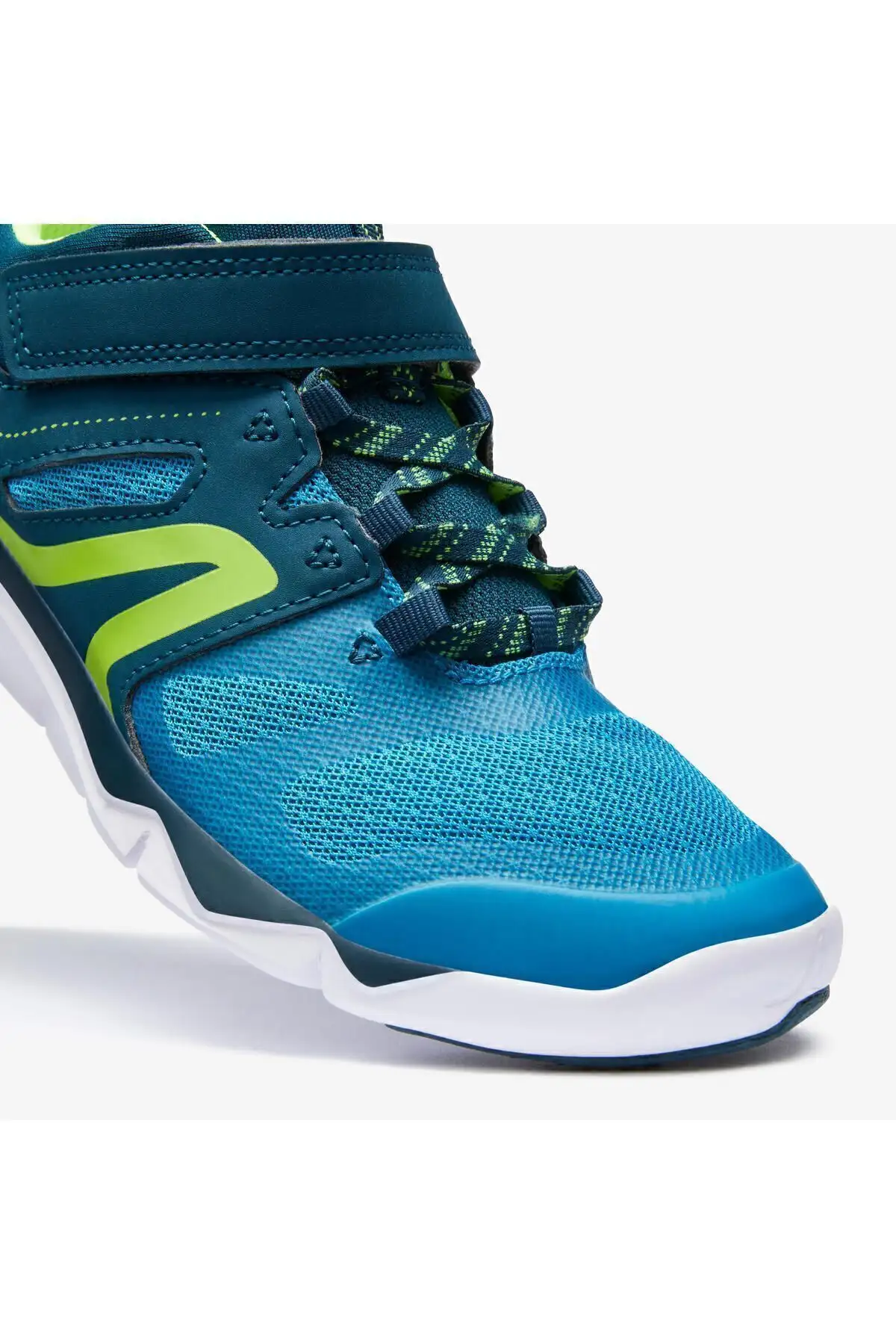 کفش ورزشی بچه گانه زرد آبی Velcro Pw 540 Jr - 374 کفش ورزشی بچه گانه زرد آبی Velcro Pw 540 Jr - 374