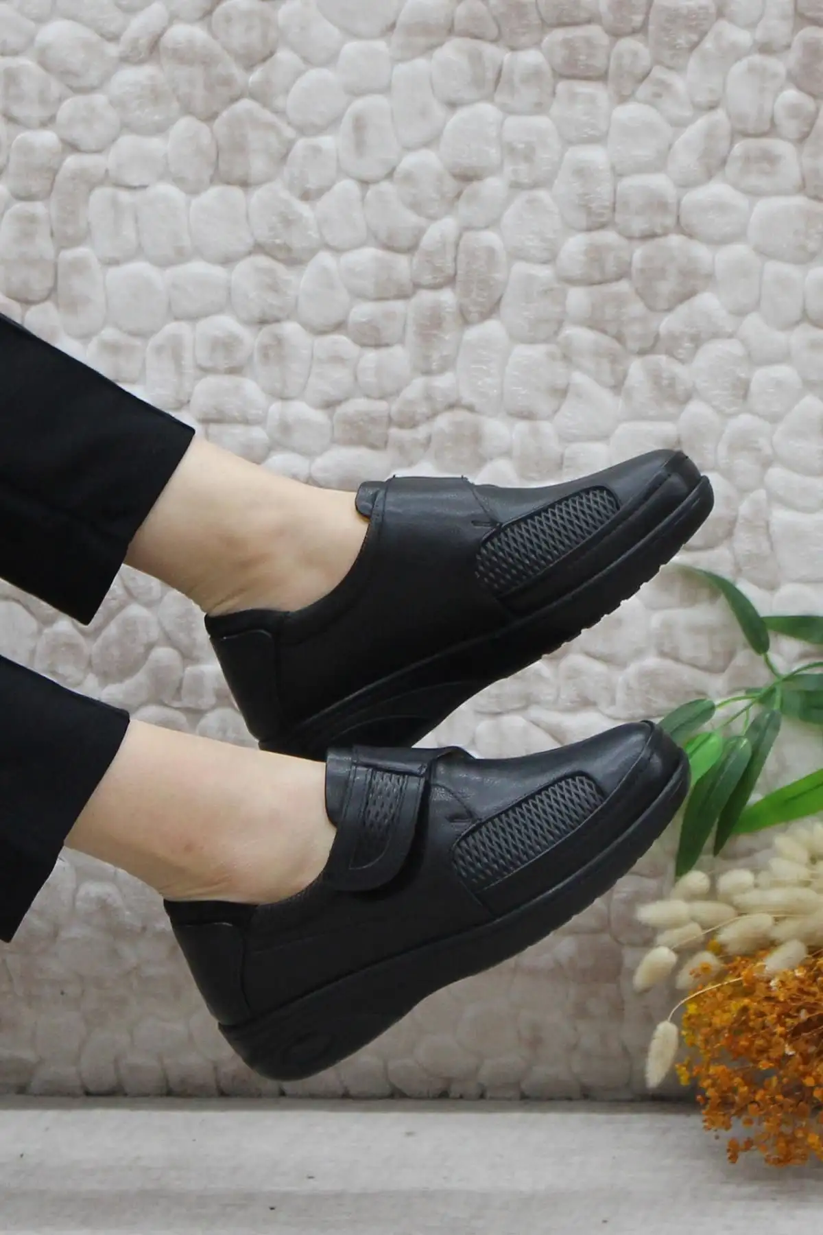 کفش زنانه ویژه چرم اصل 4150 Comfort برای بیرون زدگی استخوان - 819