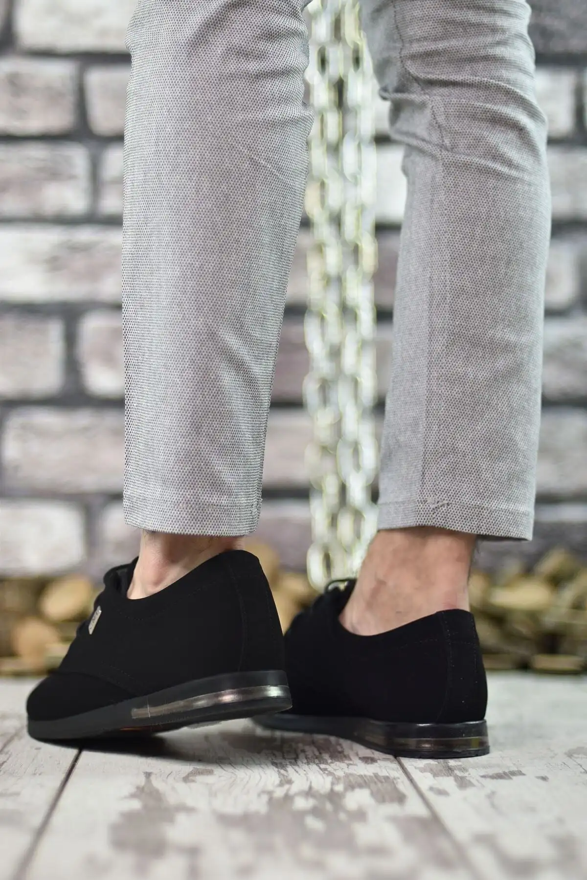 مشکی مشکی مردانه کژوال 0012211 - 715 مشکی مشکی مردانه کژوال 0012211 - 715