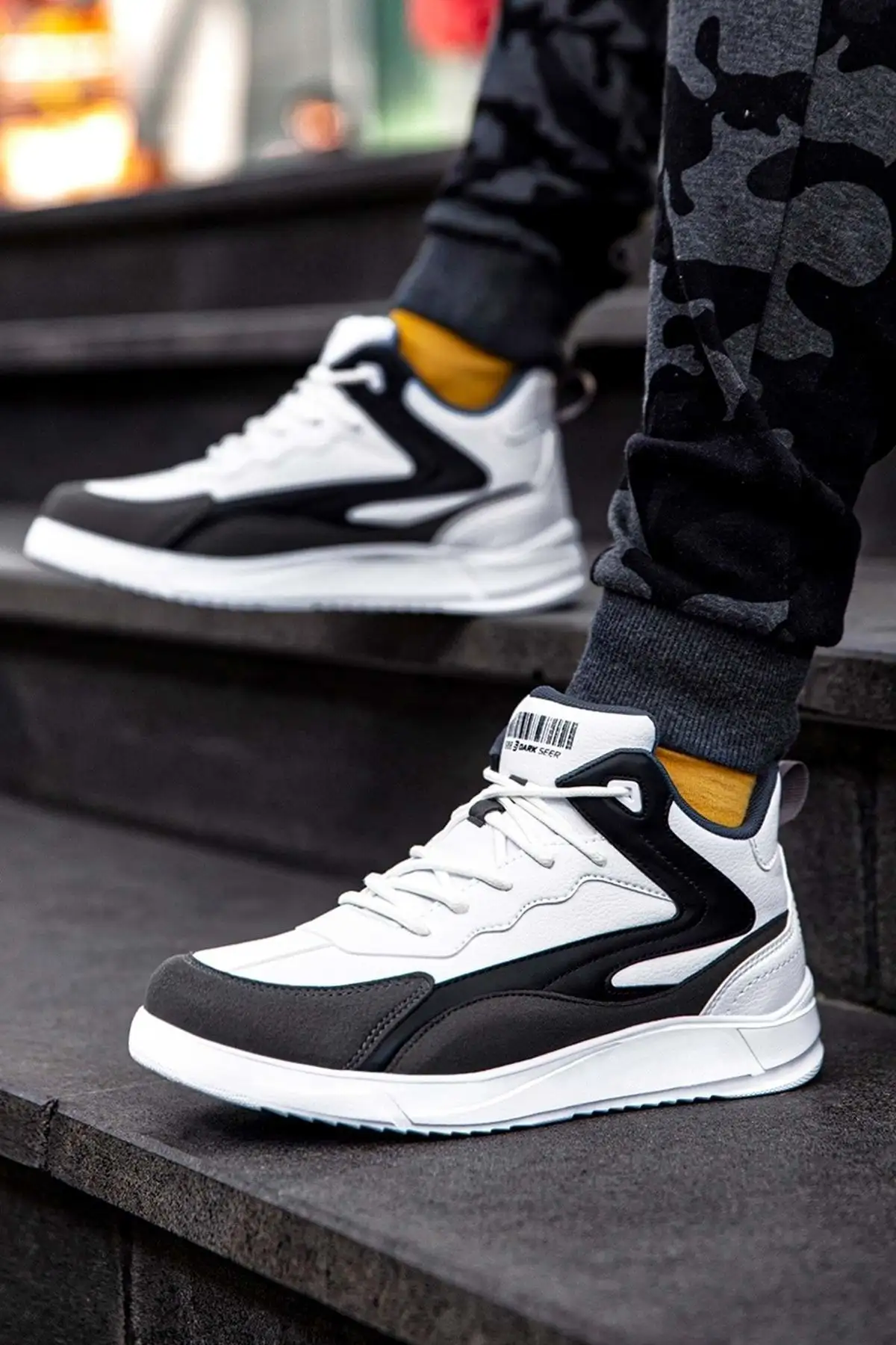 کفش ورزشی مردانه سفید دودی - 66 کفش ورزشی مردانه سفید دودی - 66