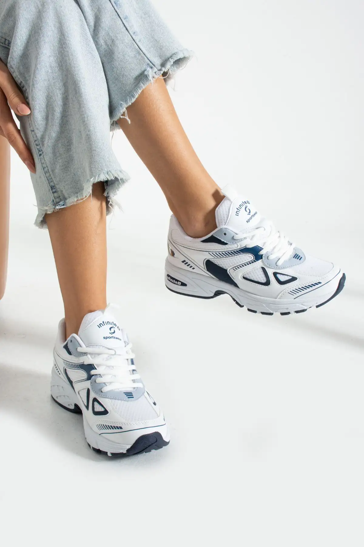 کفش ورزشی زنانه یونیسکس بافتنی ارتوپدی مردانه کتانی İNF-531 - 65 کفش ورزشی زنانه یونیسکس بافتنی ارتوپدی مردانه کتانی İNF-531 - 65