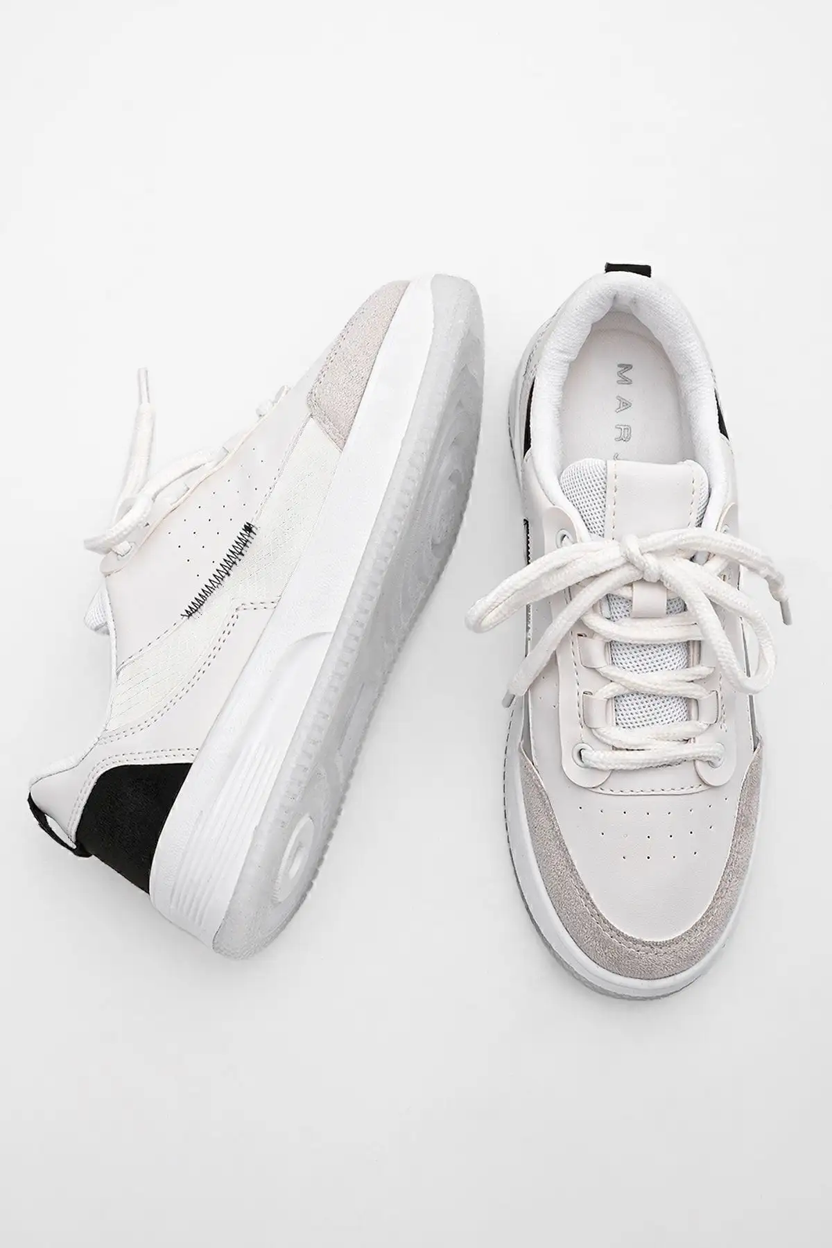 کفش کتانی زنانه زیره بلند اسپرت Loske مشکی - 332 کفش کتانی زنانه زیره بلند اسپرت Loske مشکی - 332