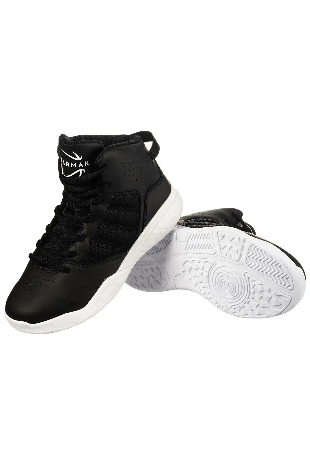 کفش بسکتبال بچه گانه تارمک - مشکی - Ss100 - 158 کفش بسکتبال بچه گانه تارمک - مشکی - Ss100 - 158