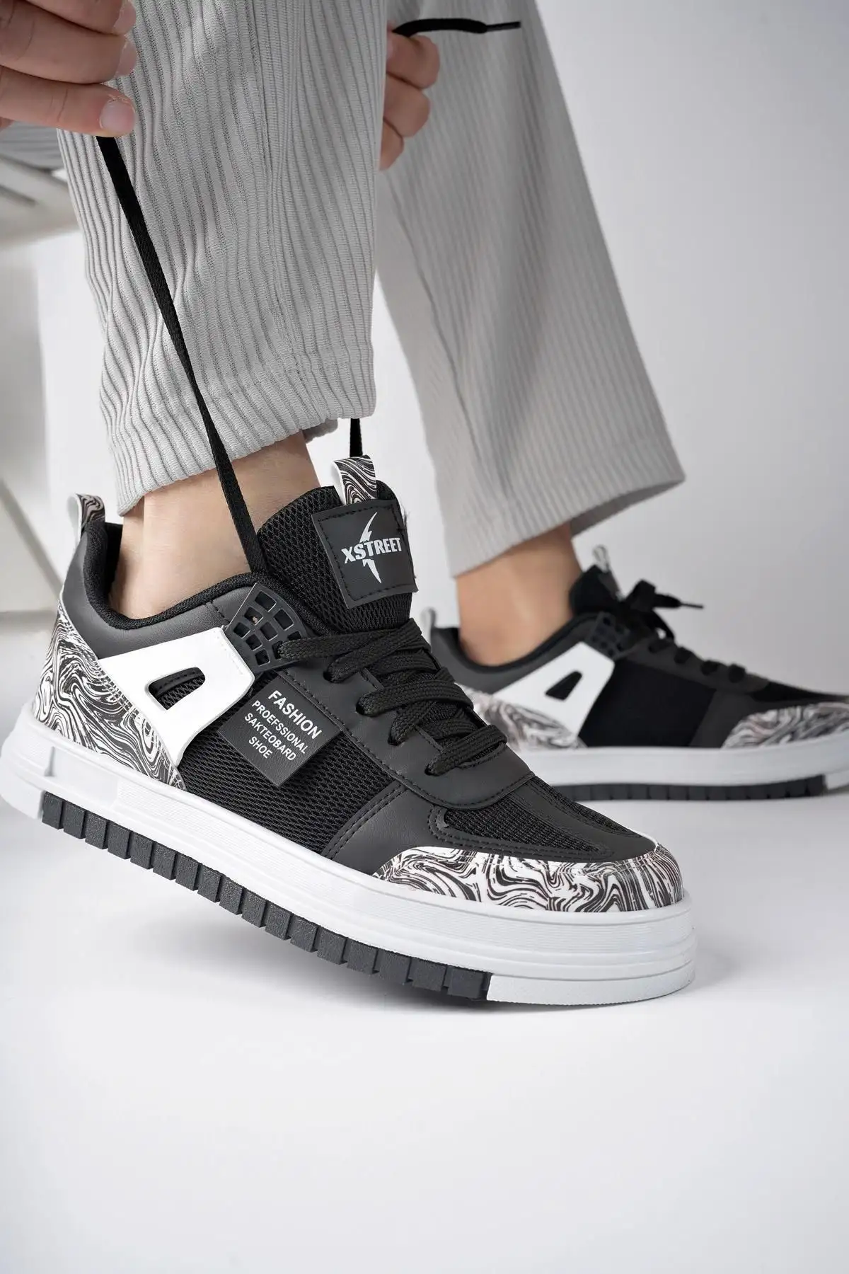 4921 کفش اسپرت یونیسکس کفش کتانی بدون لغزش - 15 4921 کفش اسپرت یونیسکس کفش کتانی بدون لغزش - 15