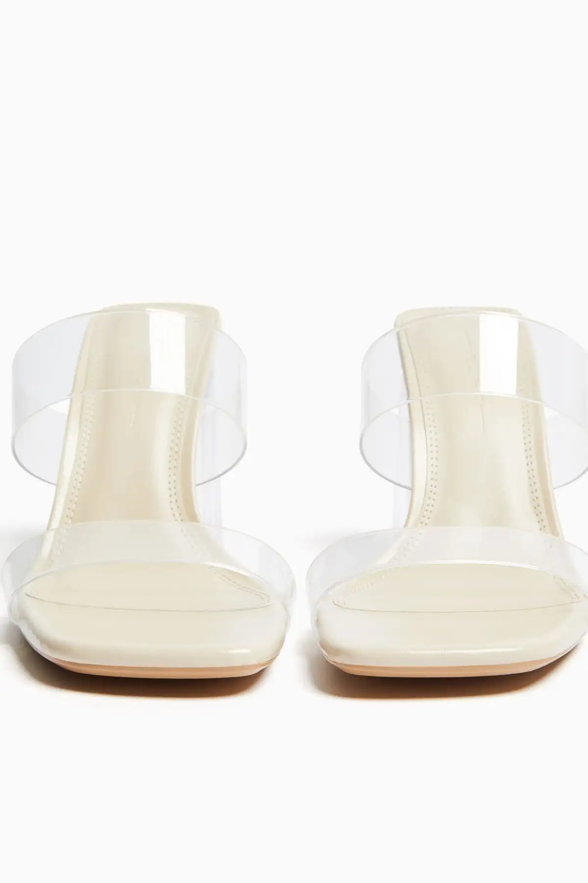 صندل پاشنه دار نوار چسب وینیل - 1152