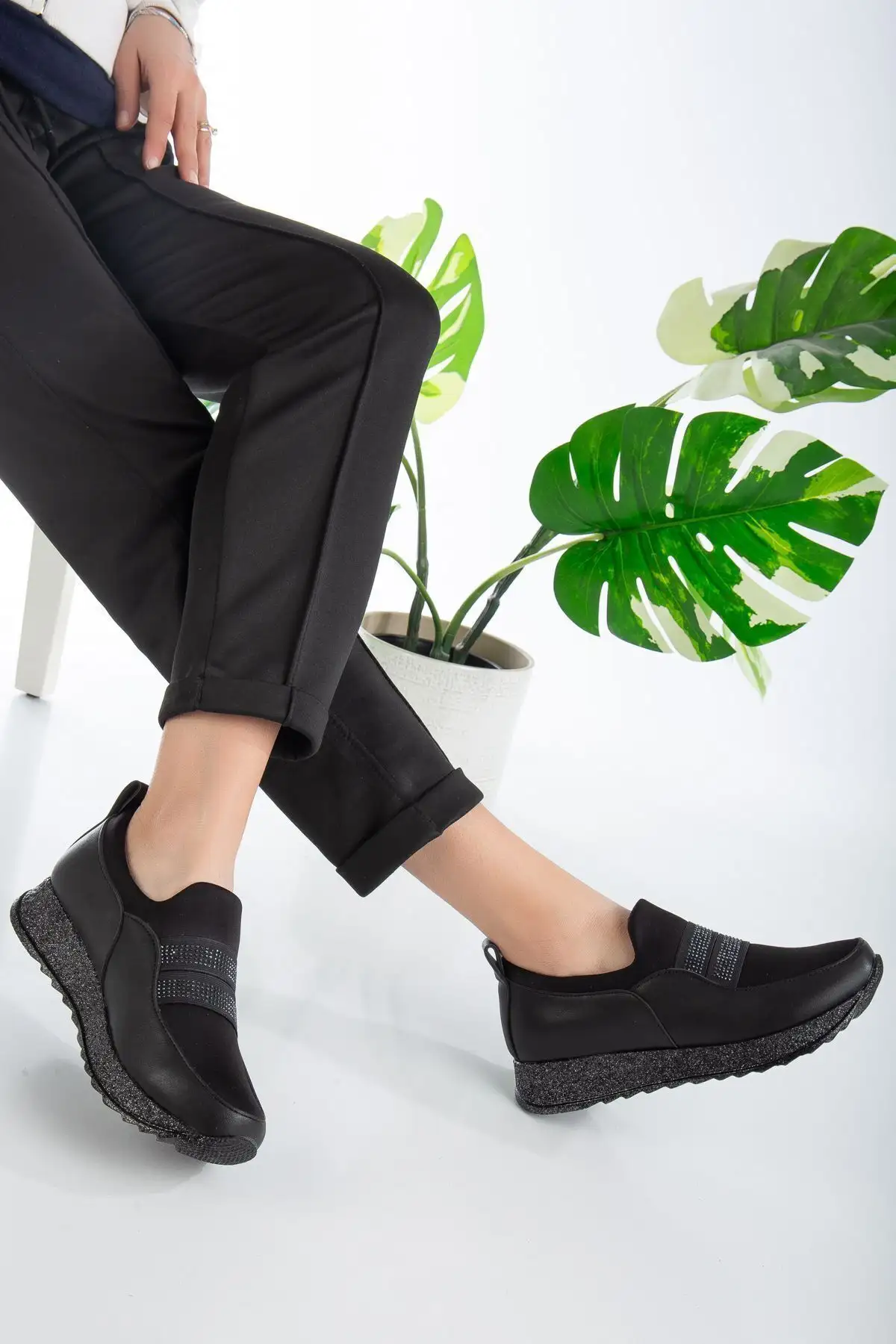 کفش ورزشی کلاسیک روزانه ارتوپدی زنانه oxfordloafer espadrille Shoes - 813 کفش ورزشی کلاسیک روزانه ارتوپدی زنانه oxfordloafer espadrille Shoes - 813