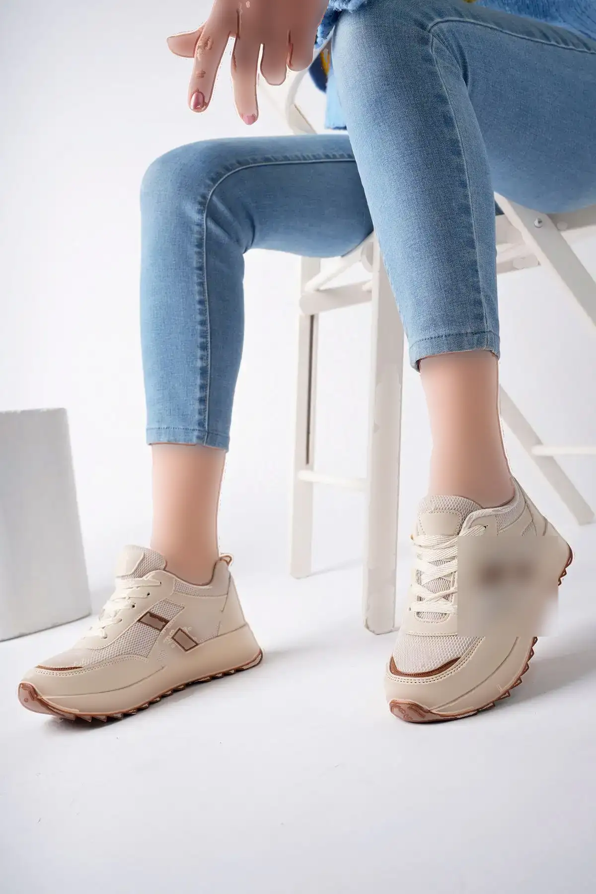 کفش اسپرت زنانه مینک کتانی - 304 کفش اسپرت زنانه مینک کتانی - 304