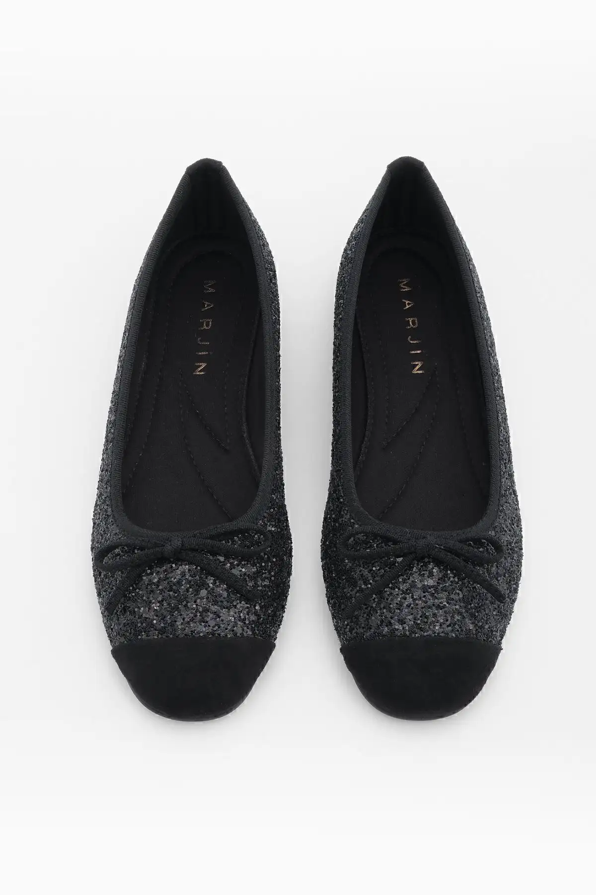 پاپیون بالرین فلت زنانه Fanbe Black - 818 پاپیون بالرین فلت زنانه Fanbe Black - 818