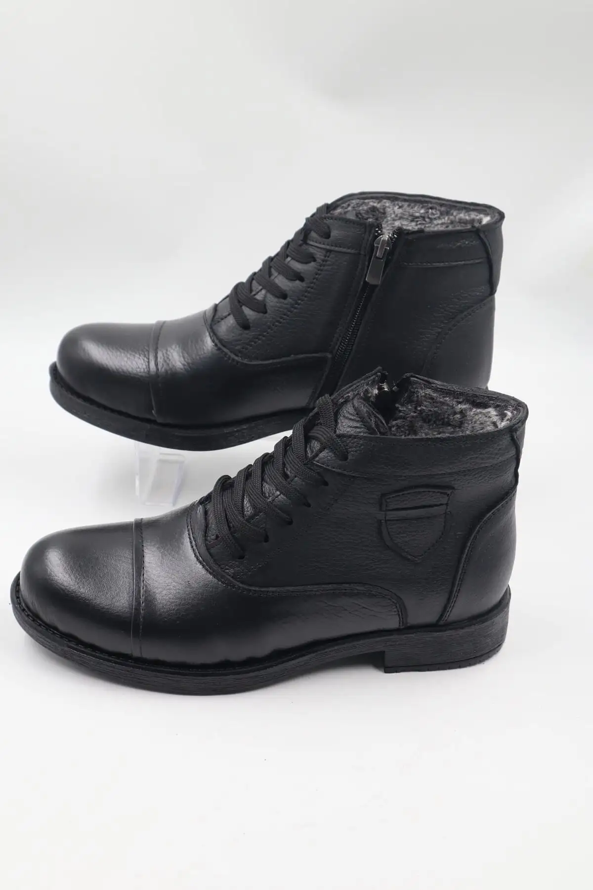 چرم اصل مردانه مشکی کژوال - 75 چرم اصل مردانه مشکی کژوال - 75