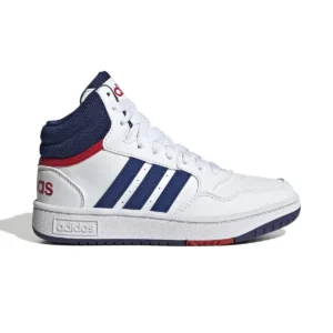 Hoops 3.0 Mid K Young Shoes Casual GZ9647 White - 285