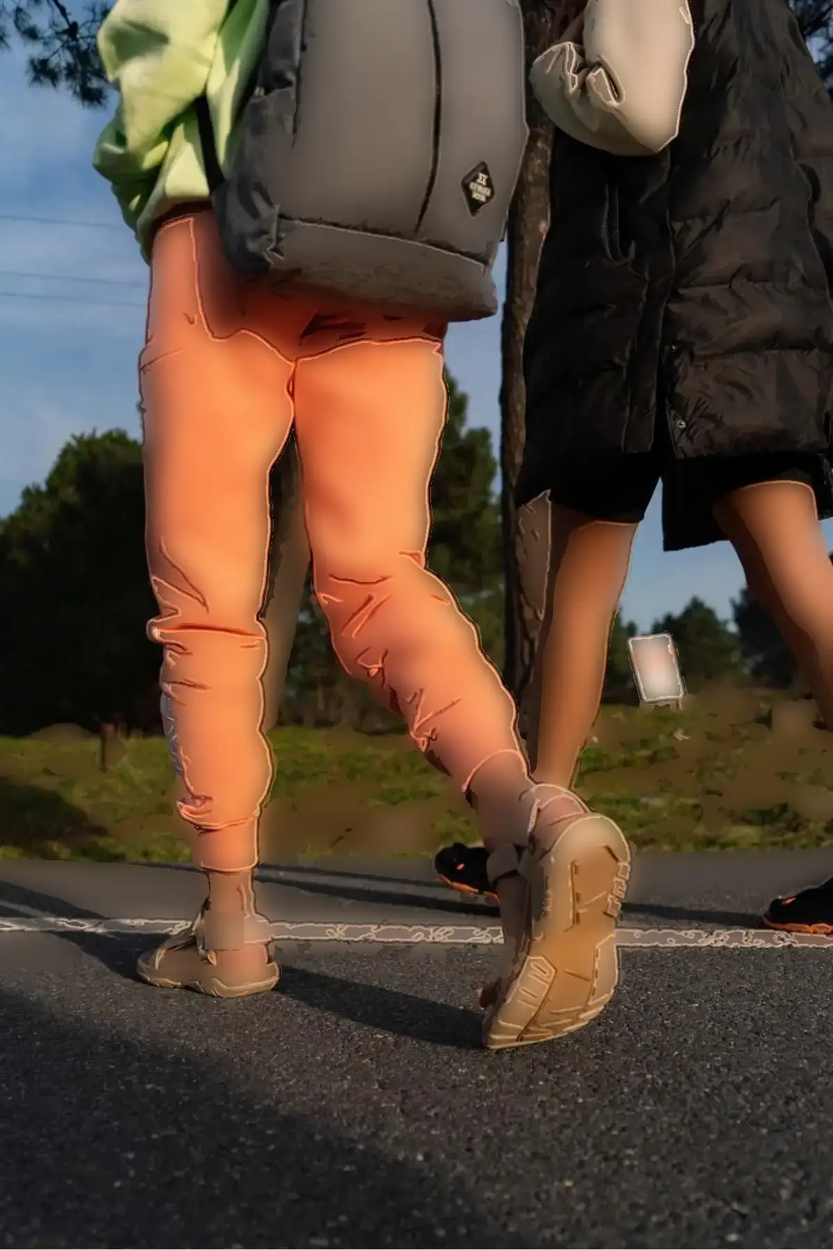 صندل زنانه کف تخت بژ تیره استپ - 1162 صندل زنانه کف تخت بژ تیره استپ - 1162