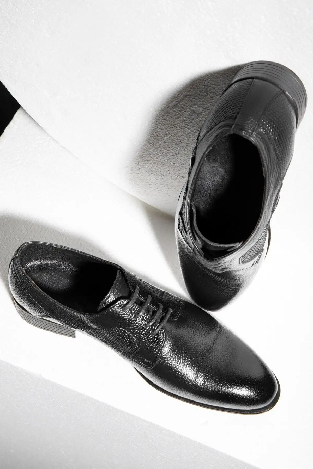 کفش کلاسیک مردانه چرم اصل Sace، کفش کلاسیک دربی، کفش کلاسیک توری - 718