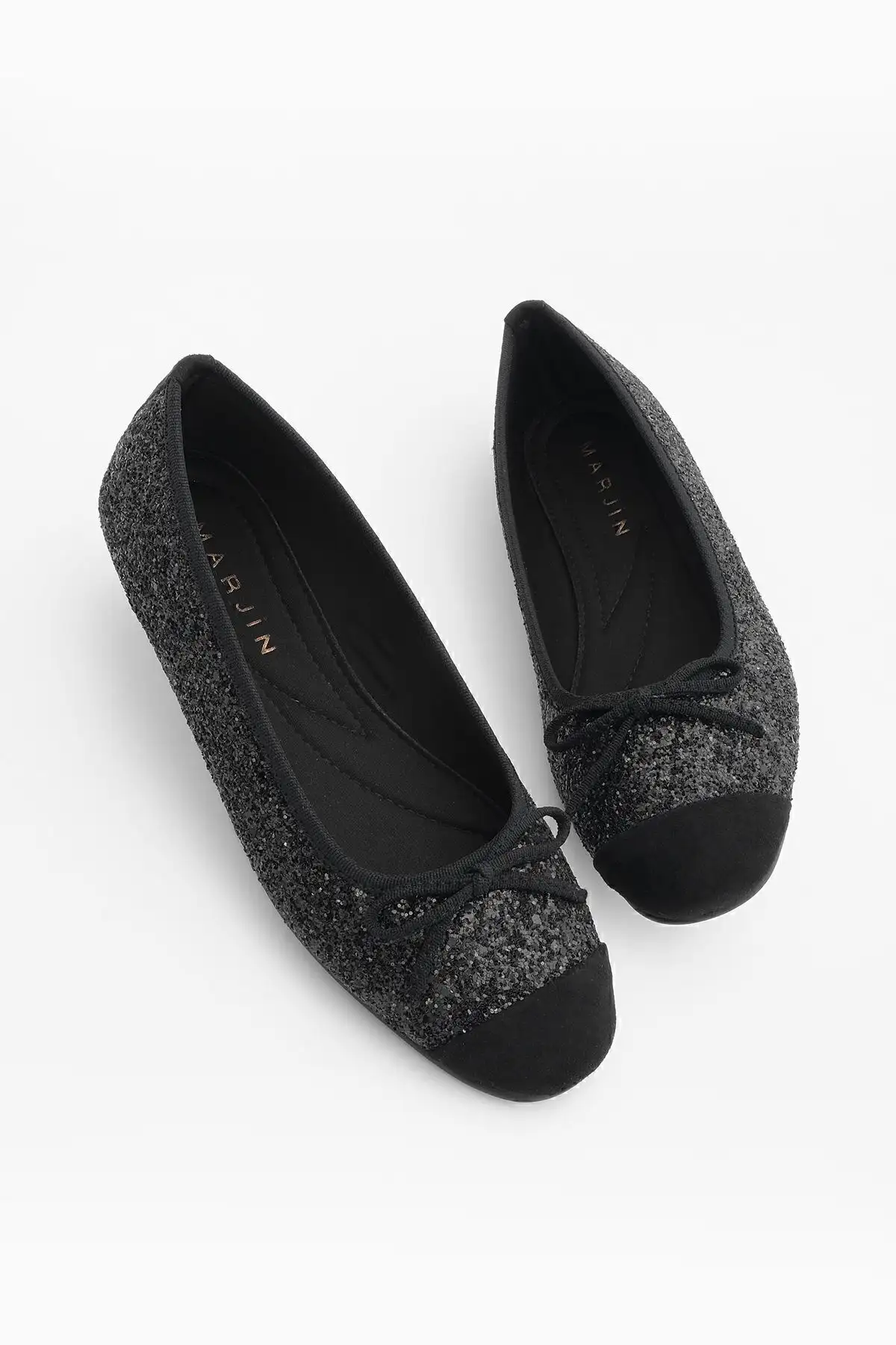 پاپیون بالرین فلت زنانه Fanbe Black - 818 پاپیون بالرین فلت زنانه Fanbe Black - 818