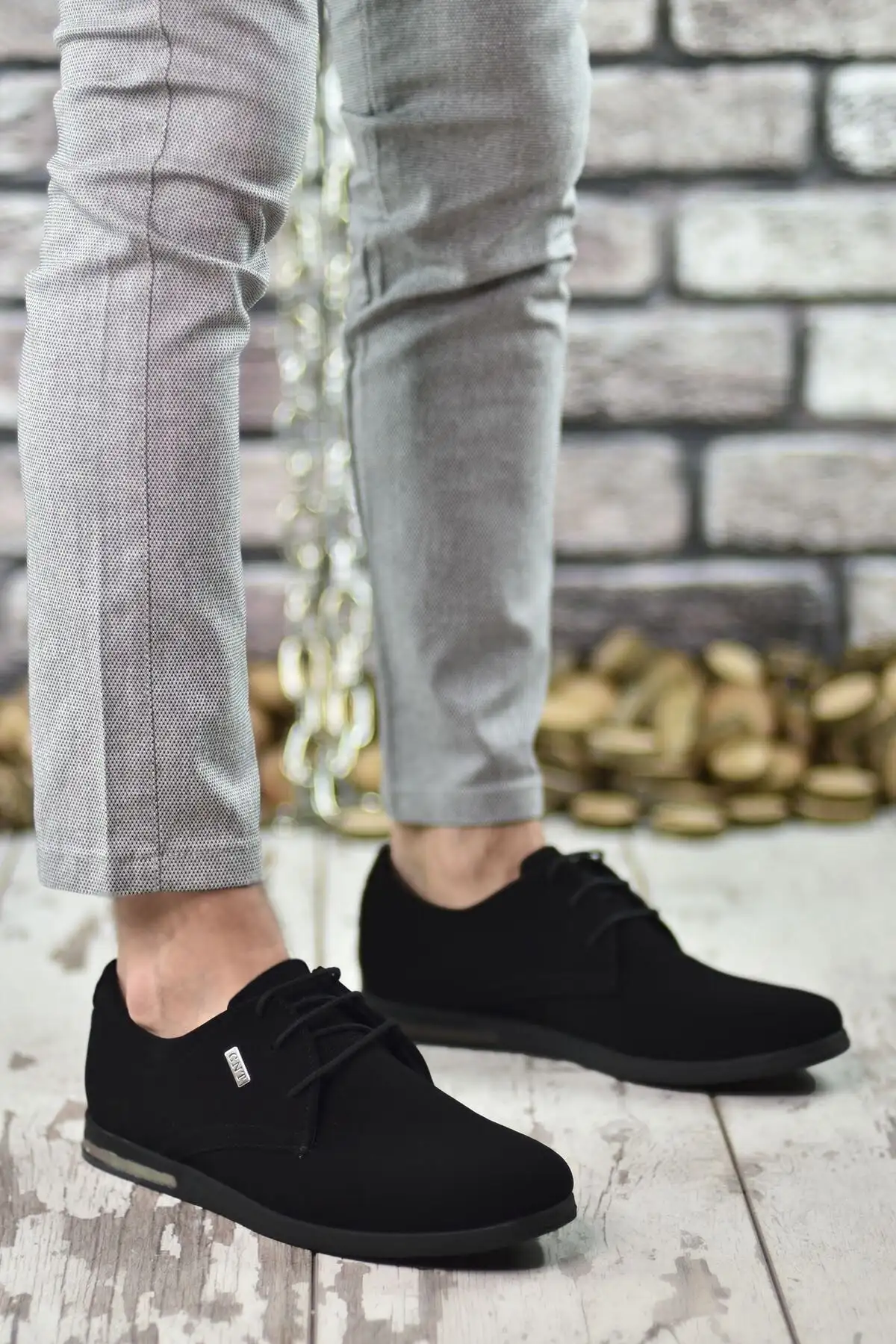 مشکی مشکی مردانه کژوال 0012211 - 715 مشکی مشکی مردانه کژوال 0012211 - 715