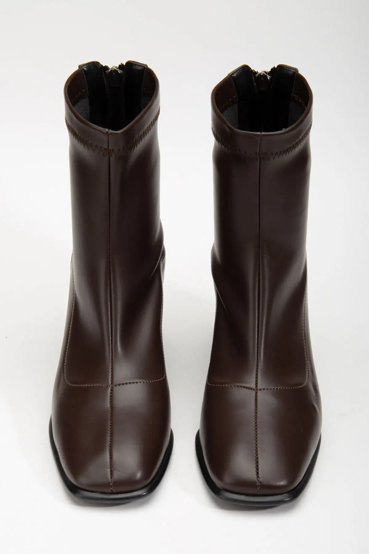 RİSSOLİ بوت های زنانه طرح دار لوکاس بلانت BROWN - 811 RİSSOLİ بوت های زنانه طرح دار لوکاس بلانت BROWN - 811