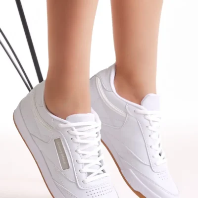 کفش اسپرت یونیسکس سفید Tb107 - 228