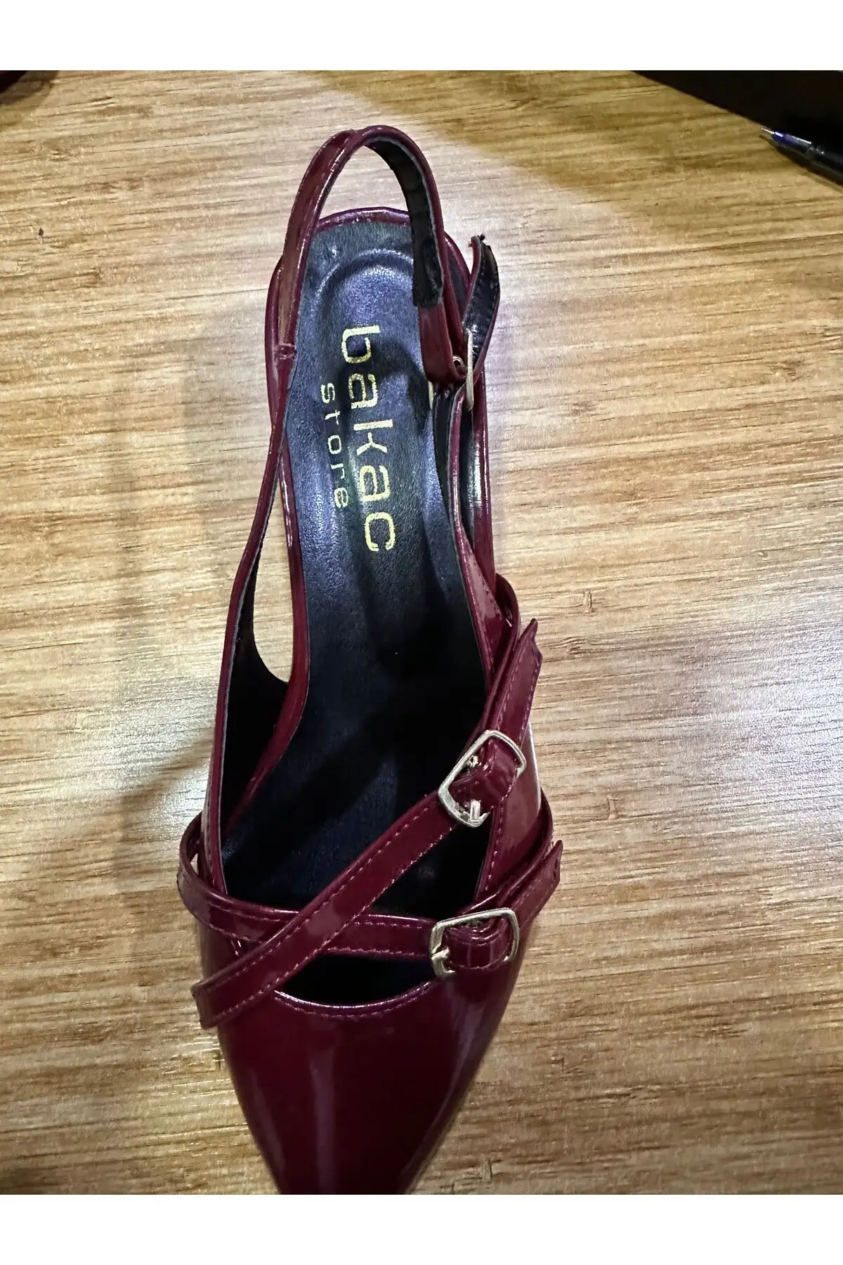 کفش پاشنه کوتاه زنانه بالرین گاه به گاه نوک پشت باز - 1187 کفش پاشنه کوتاه زنانه بالرین گاه به گاه نوک پشت باز - 1187