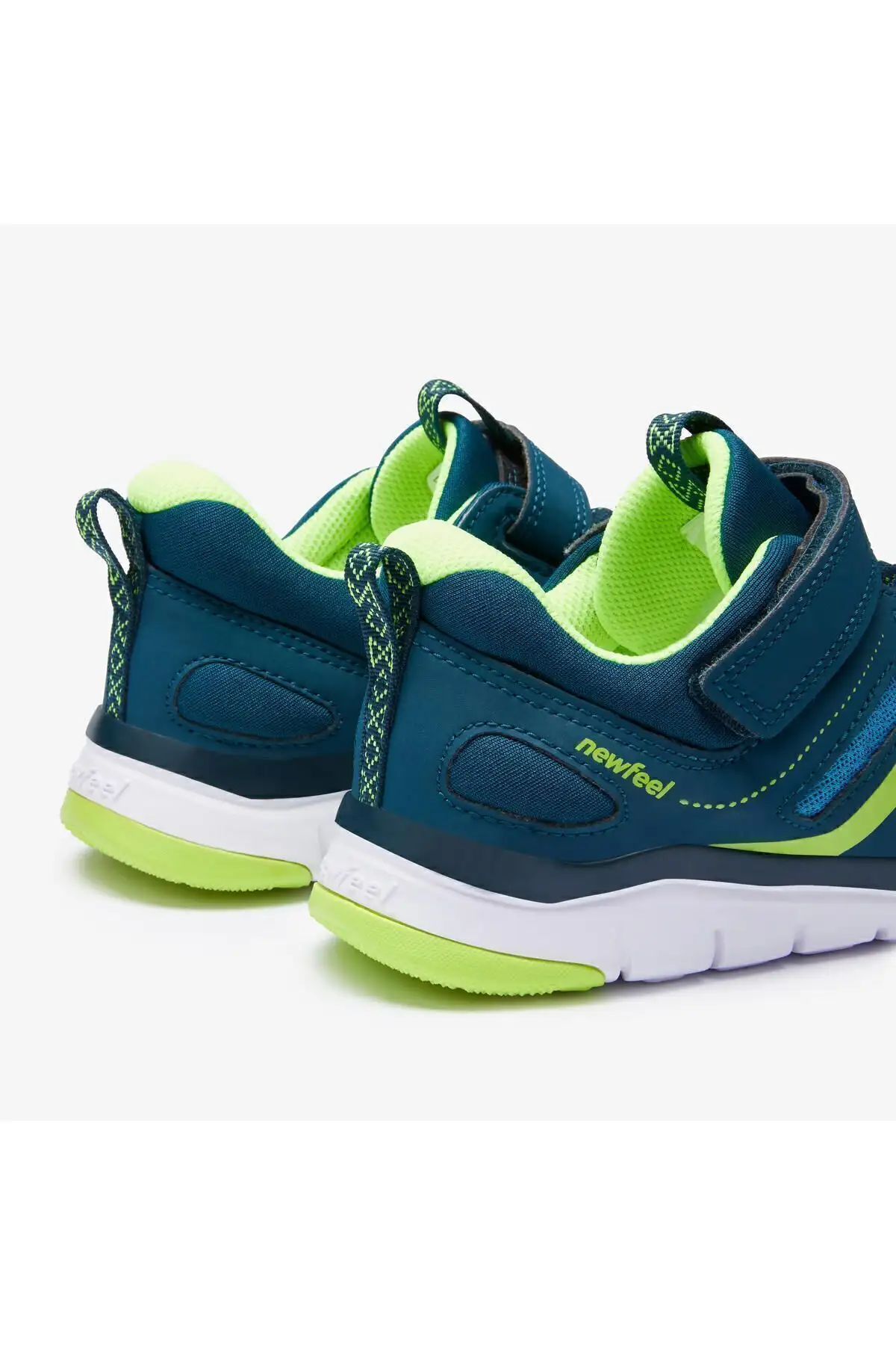 کفش ورزشی بچه گانه زرد آبی Velcro Pw 540 Jr - 374 کفش ورزشی بچه گانه زرد آبی Velcro Pw 540 Jr - 374