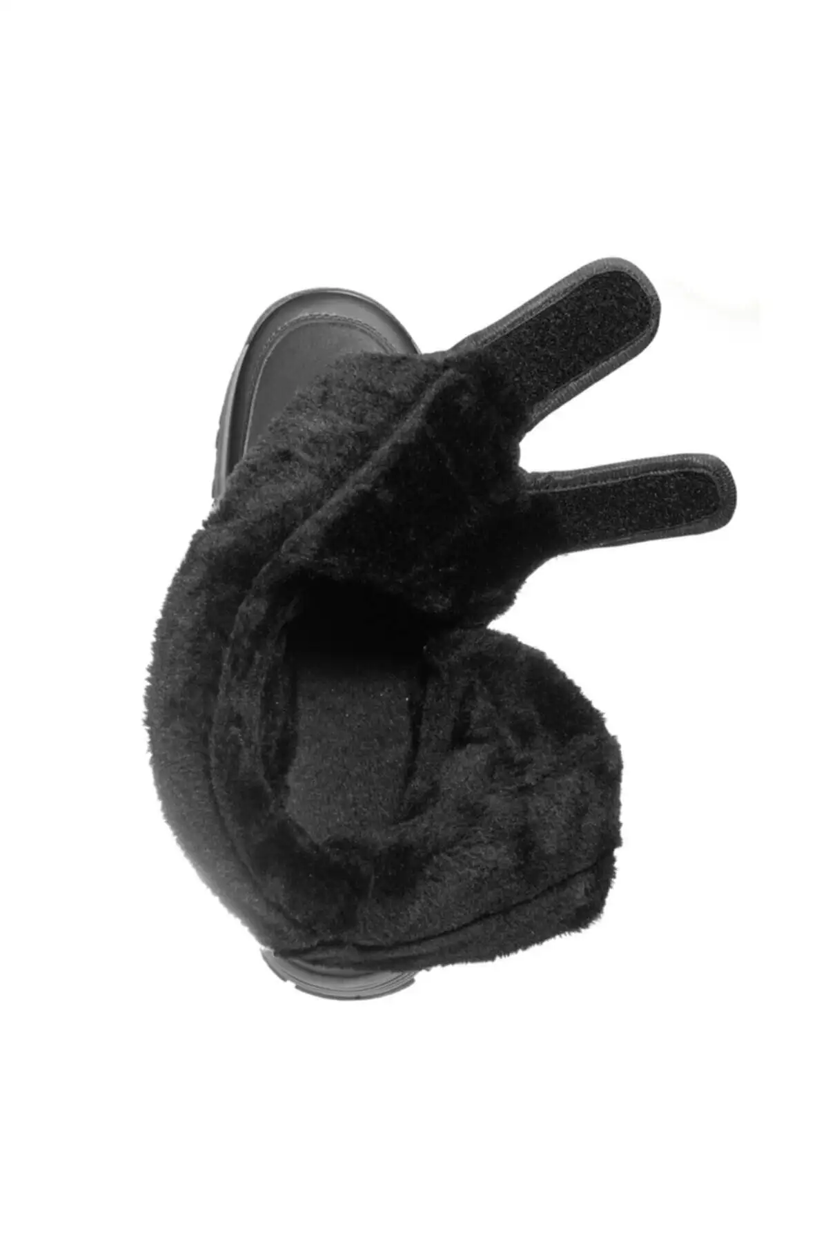 چکمه های برفی یونیسکس سیاه و سفید مشکی - 1034 چکمه های برفی یونیسکس سیاه و سفید مشکی - 1034