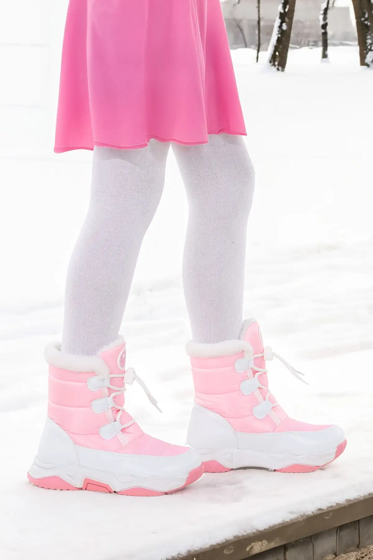 چکمه های برفی دخترانه بند دار آلیسون - 1352 چکمه های برفی دخترانه بند دار آلیسون - 1352