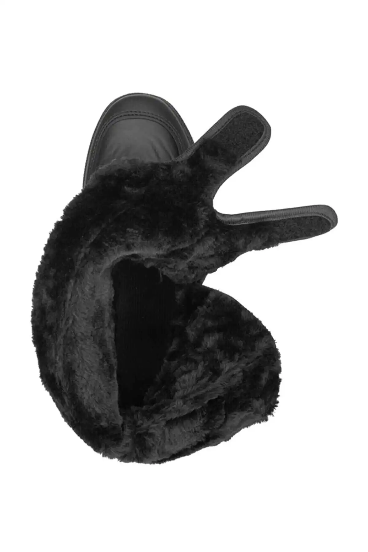 چکمه های برفی زنانه با کفی ضد لغزش Shearling و Velcro حرارتی - 1049 چکمه های برفی زنانه با کفی ضد لغزش Shearling و Velcro حرارتی - 1049